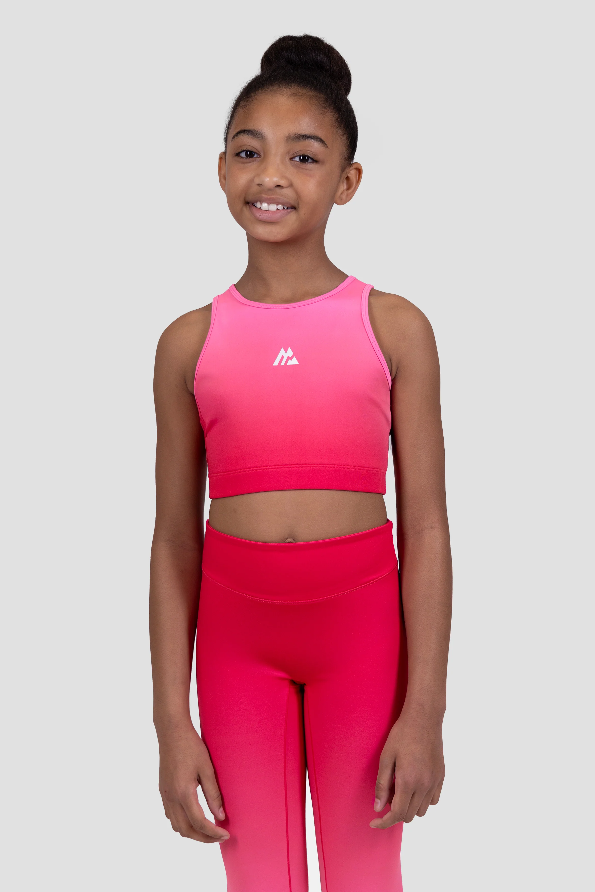 Girls Glow Vest - Fuchsia/Strawberry Soda