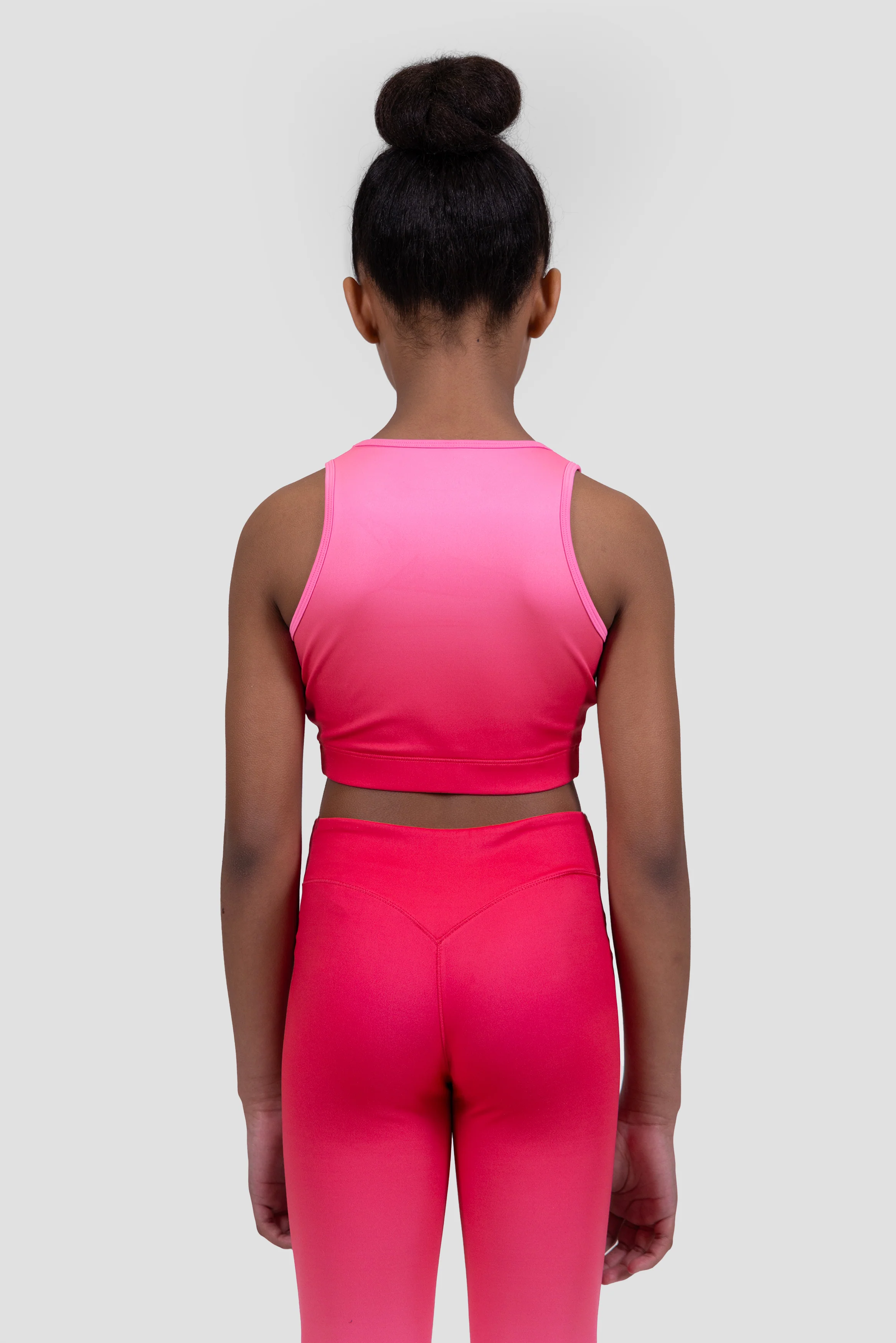 Girls Glow Vest - Fuchsia/Strawberry Soda - Image 2