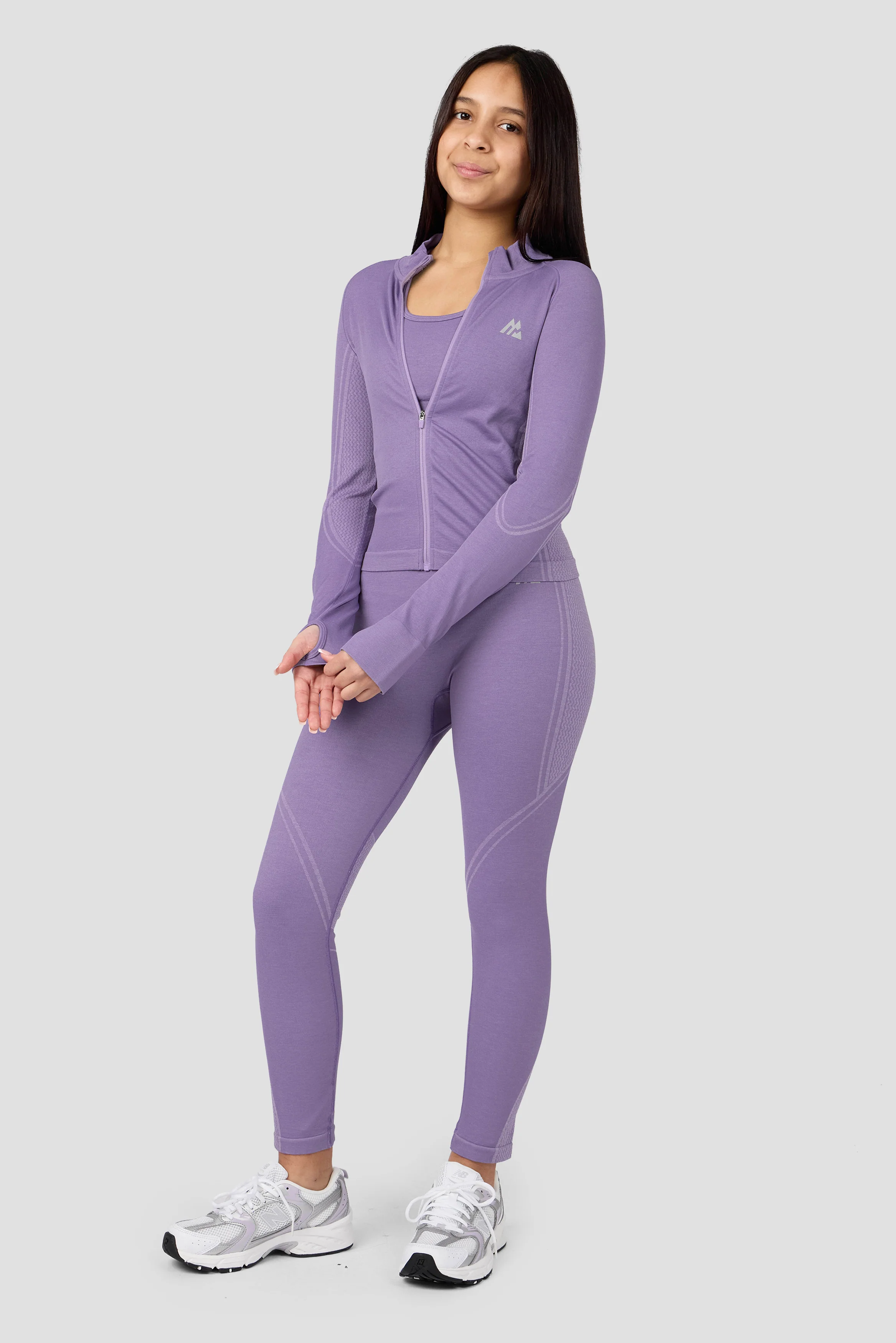 Girls Harmony Full Zip - Palazzo/Parma - Image 5