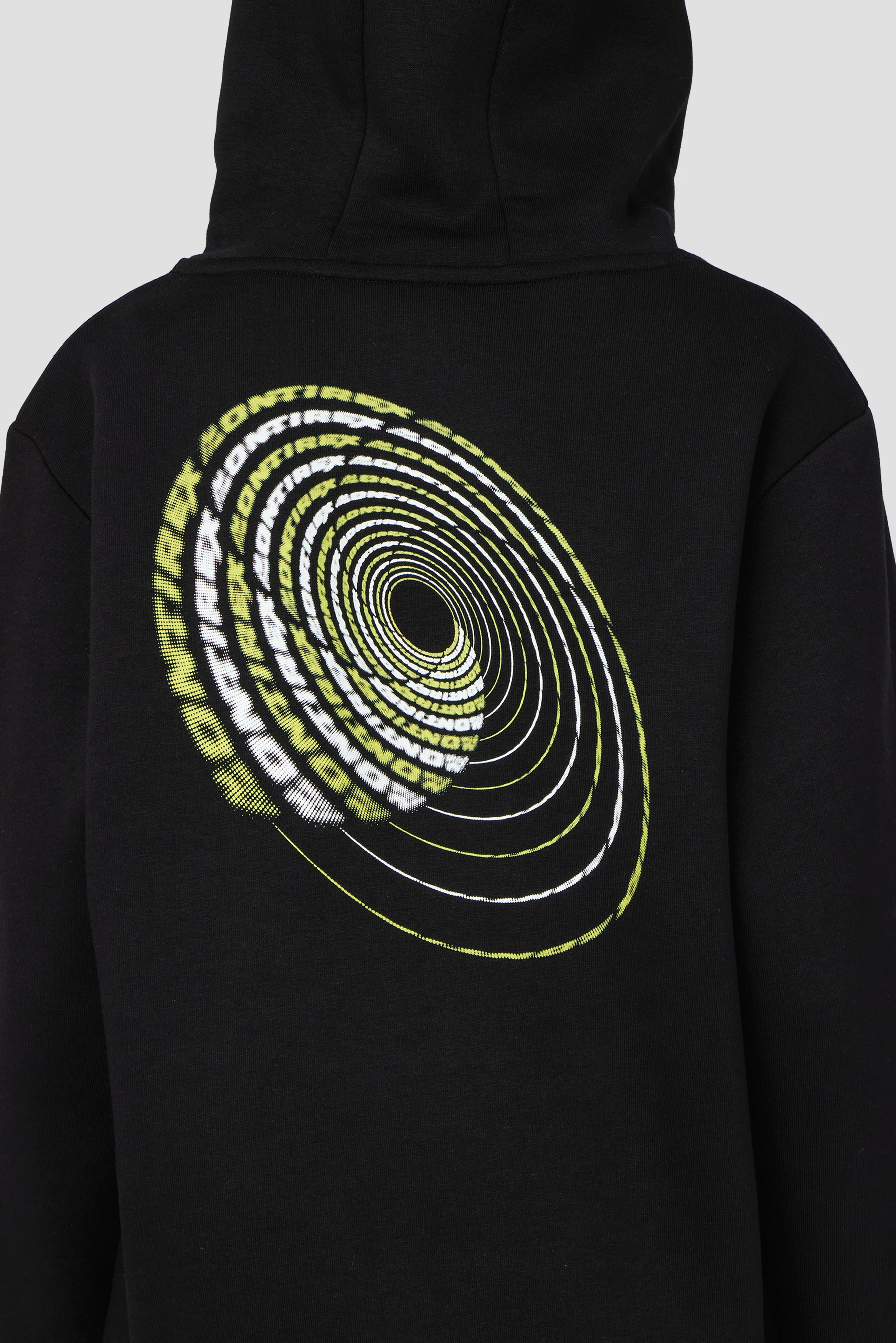 Boys Helix Graphic Hood - Black - Image 5