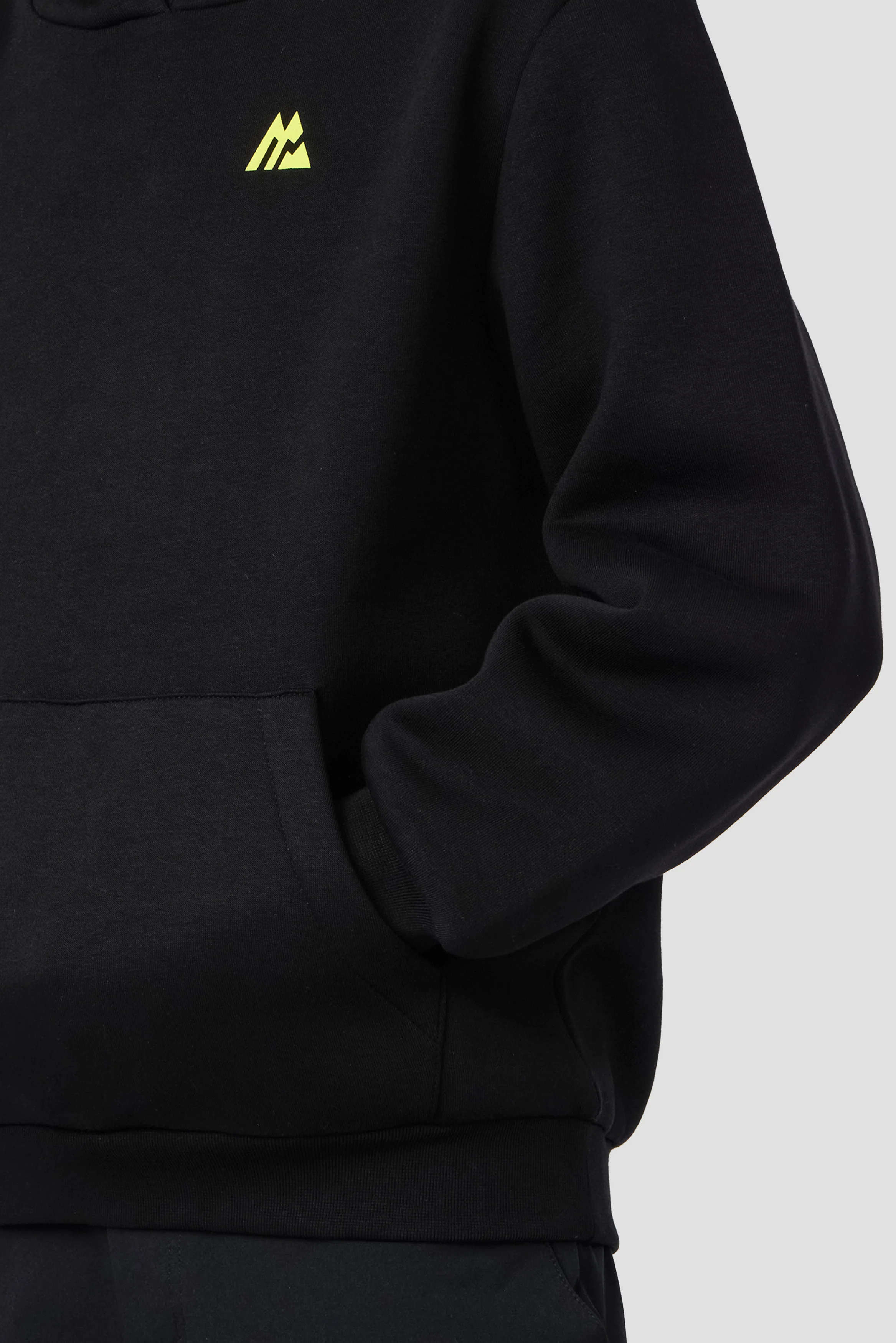 Boys Helix Graphic Hood - Black - Image 7