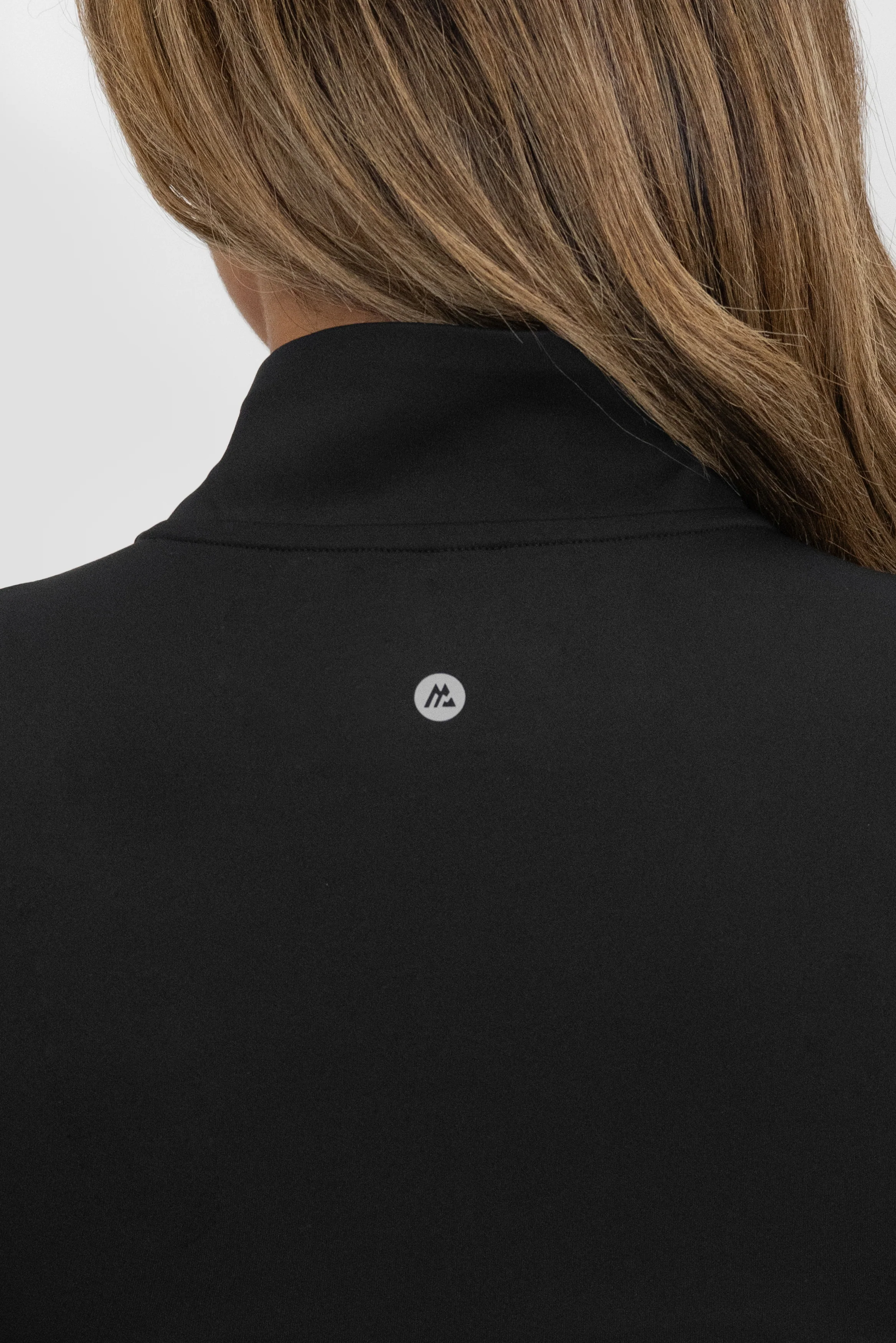 Icon 1/4 Zip Top - Black - Image 5