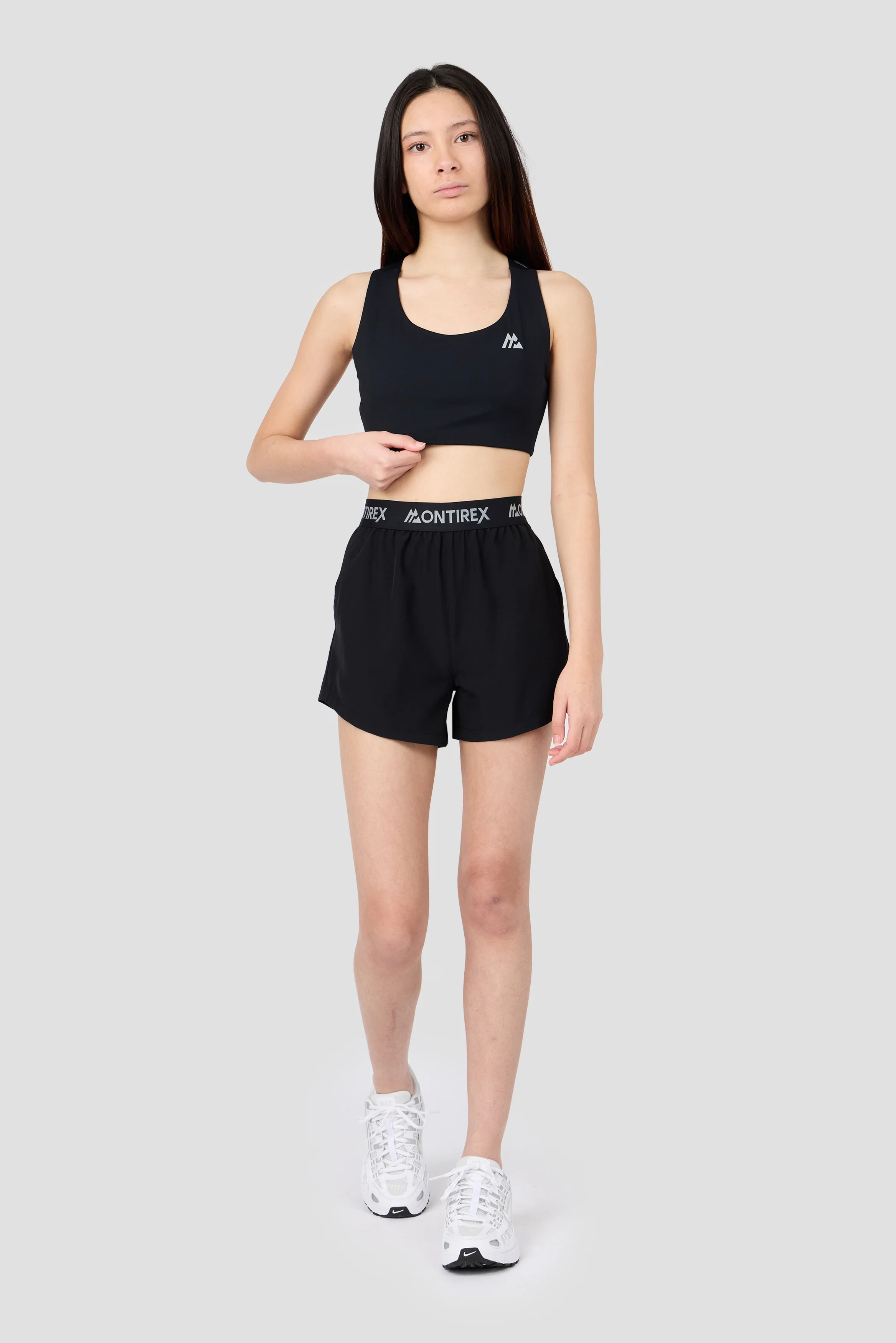 Girls Icon Bra Top - Black - Image 5