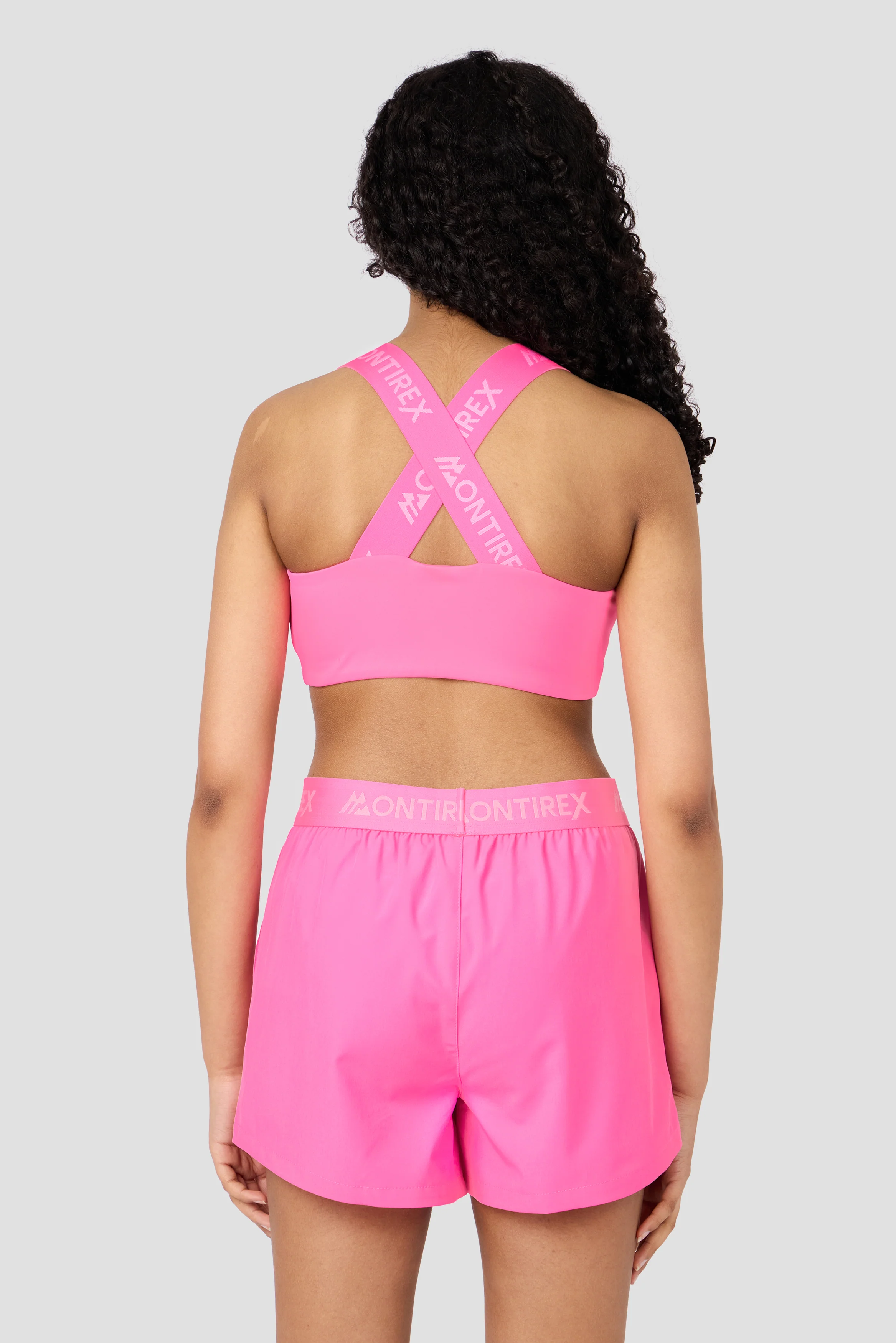 Girls Icon Bra Top - Fuchsia - Image 2