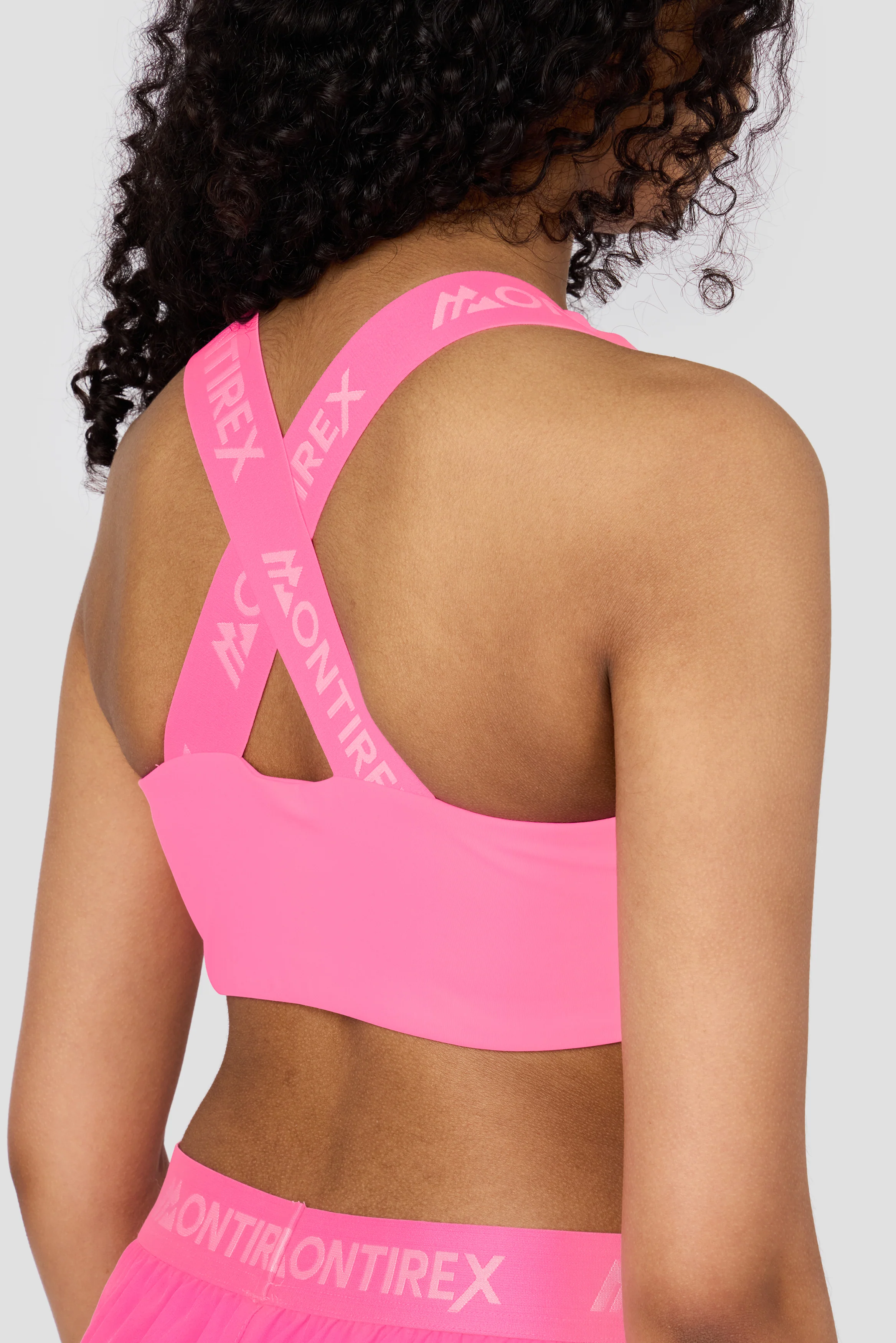 Girls Icon Bra Top - Fuchsia - Image 4