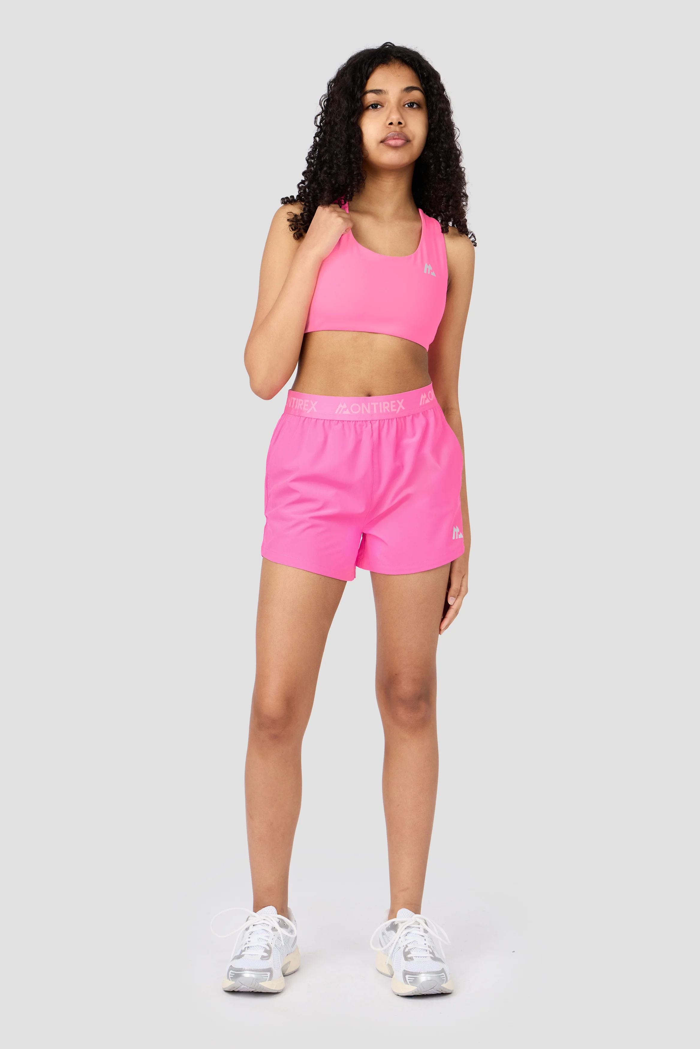 Girls Icon Bra Top - Fuchsia - Image 5