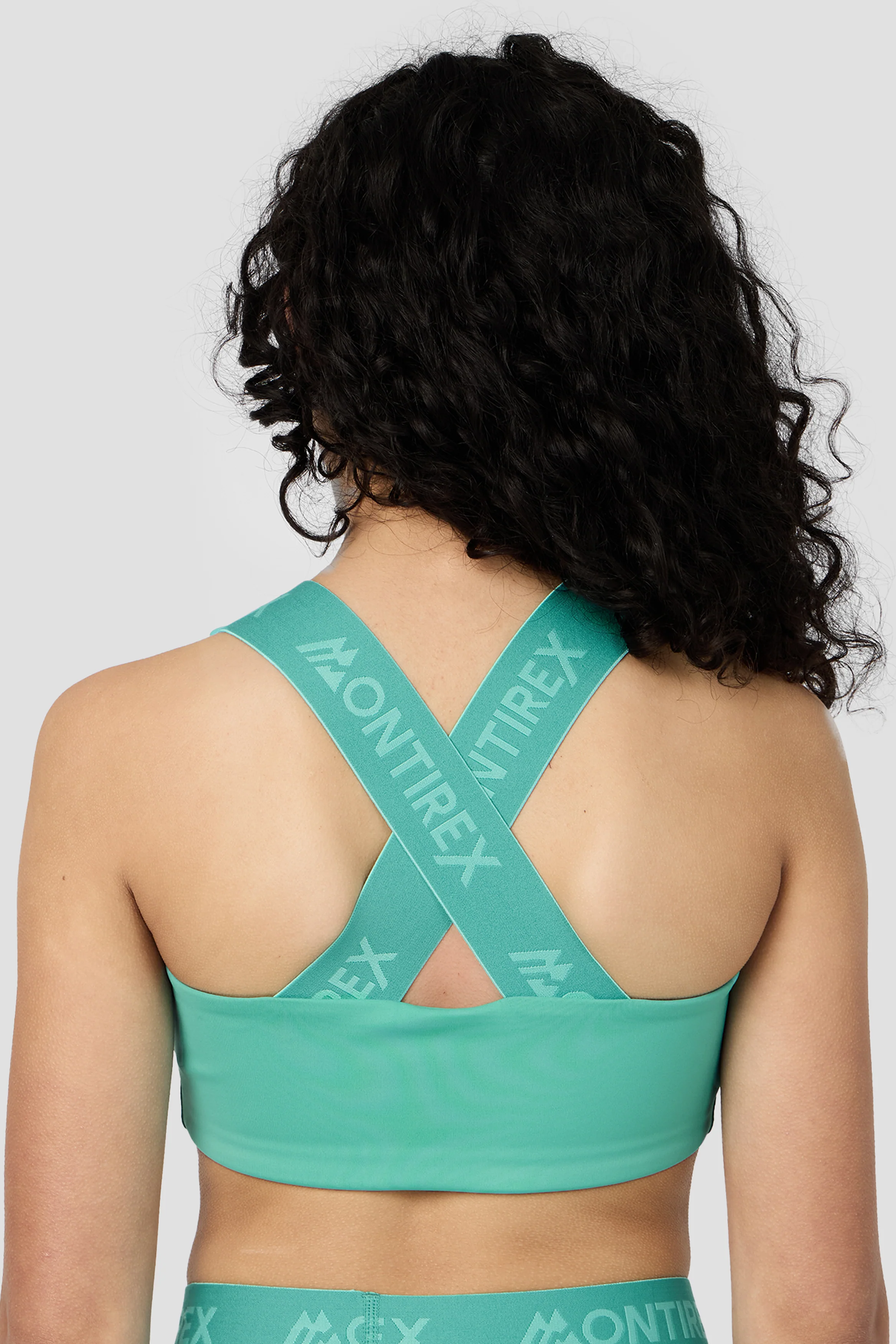 Girls Icon Bra Top - Mineral Green - Image 5