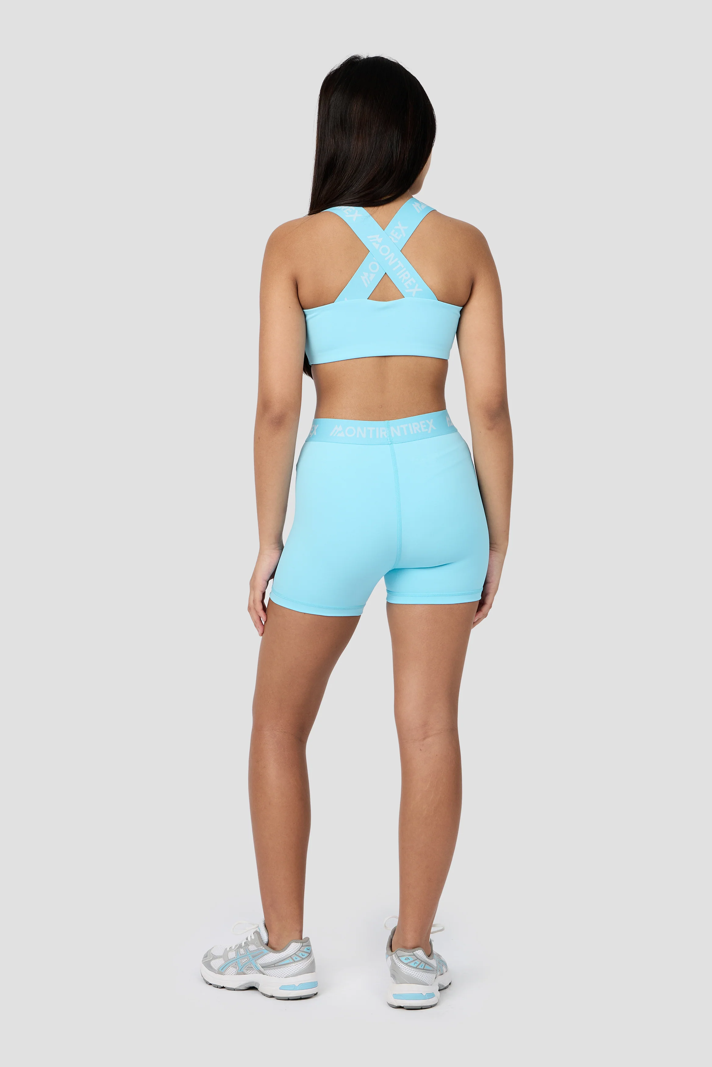 Girls Icon Cycling Short - Seashell Blue - Image 4