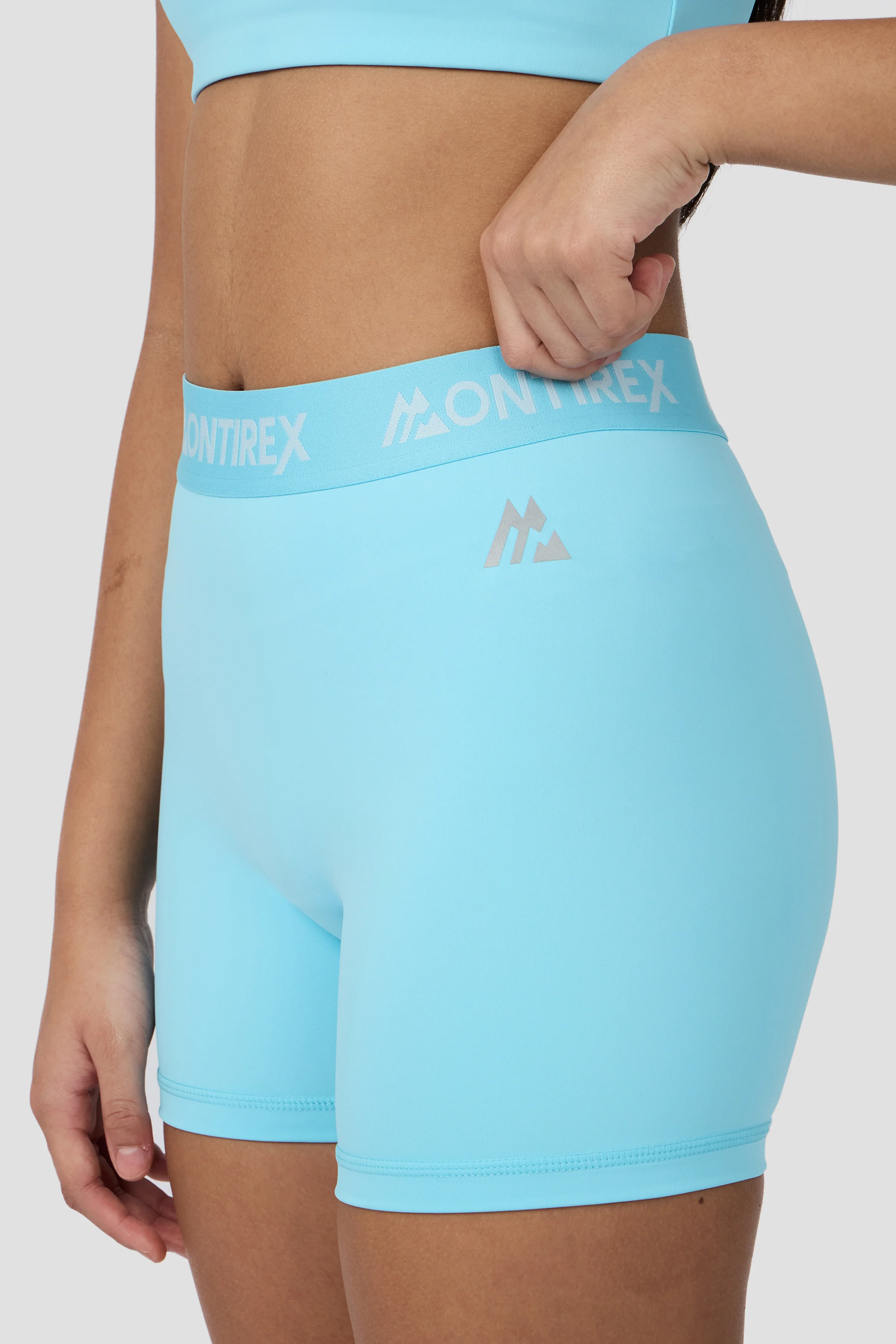 Girls Icon Cycling Short - Seashell Blue - Image 5