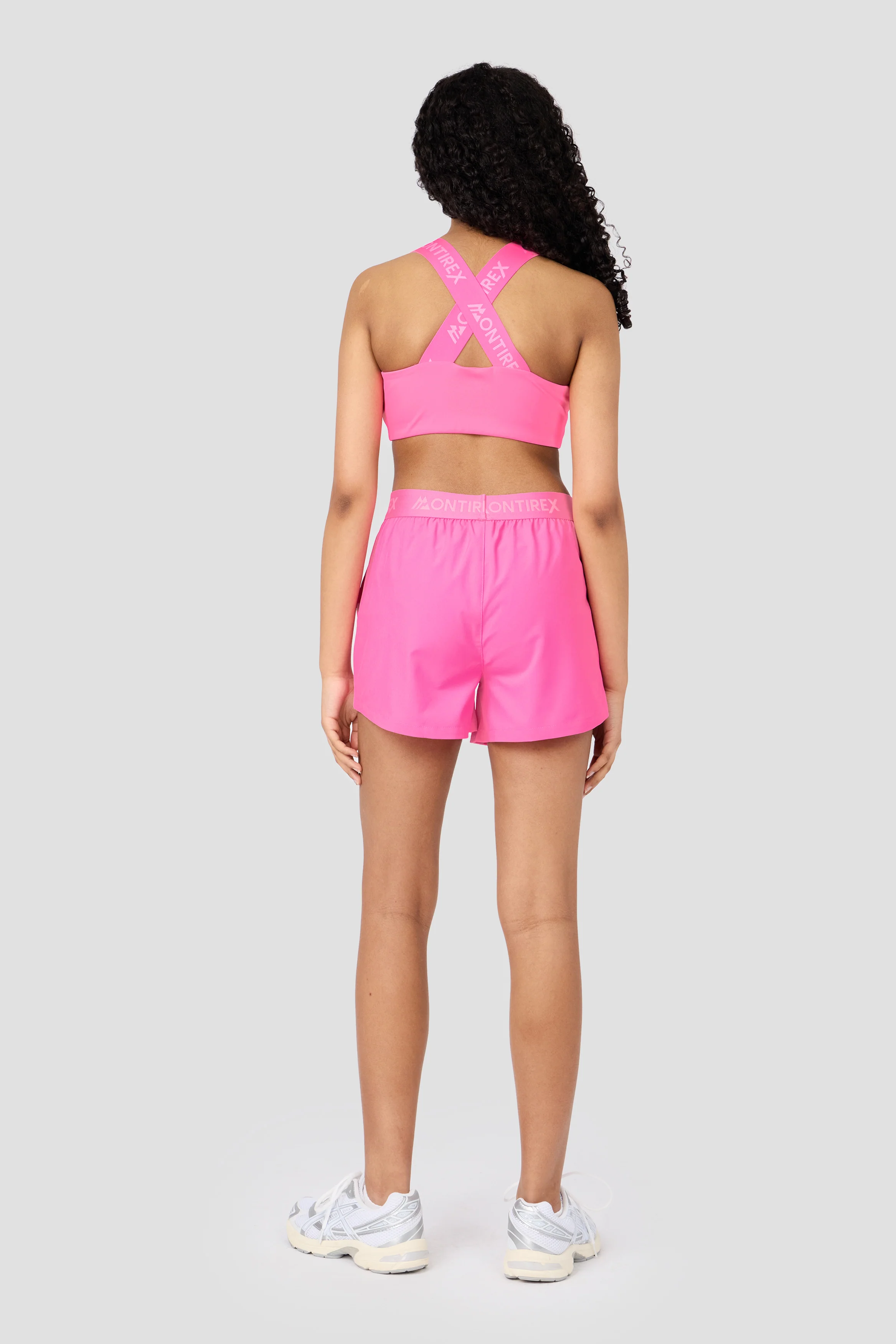 Girls Icon Woven Short - Fuchsia - Image 4