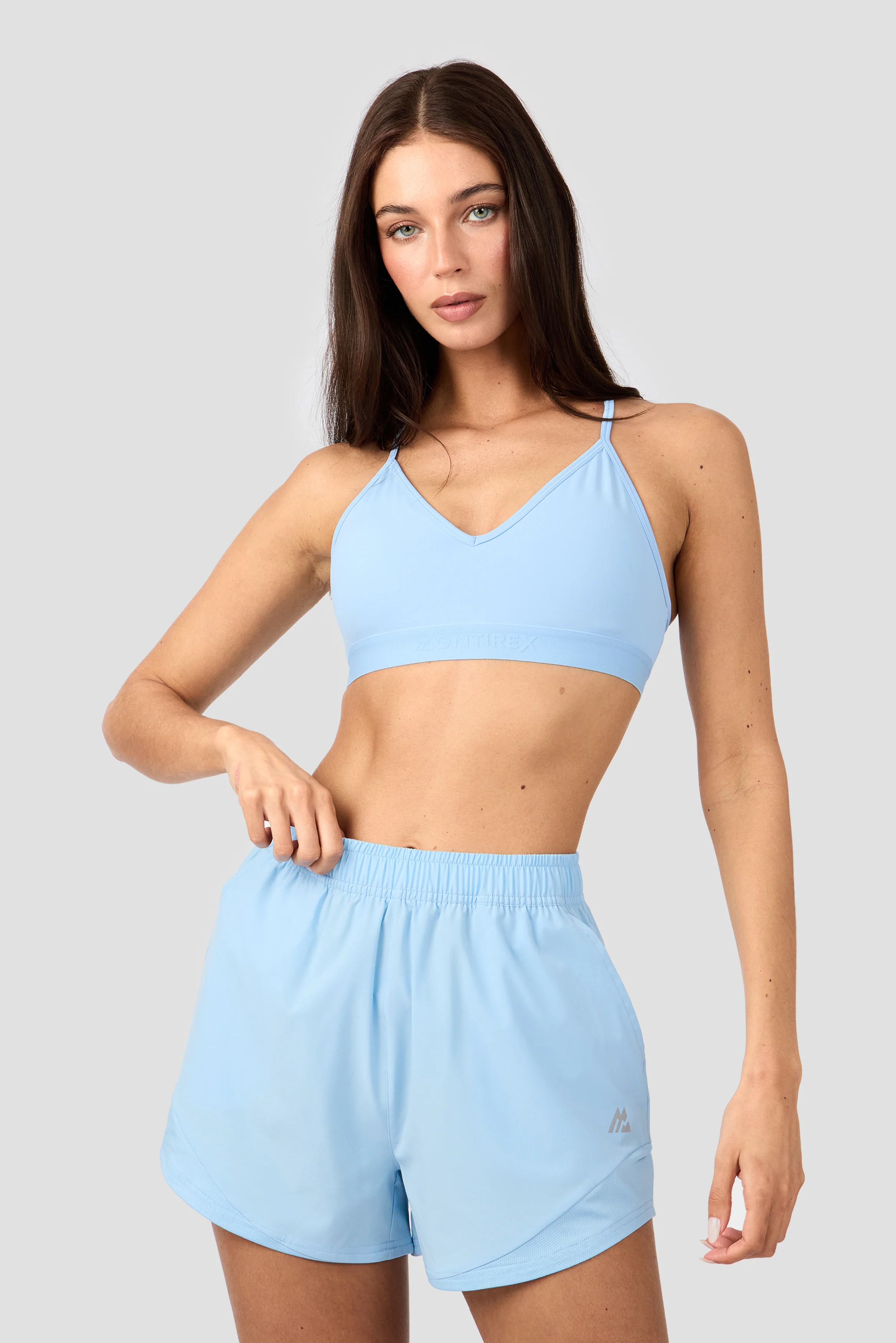 Icon Strappy Bra - Blissful Blue