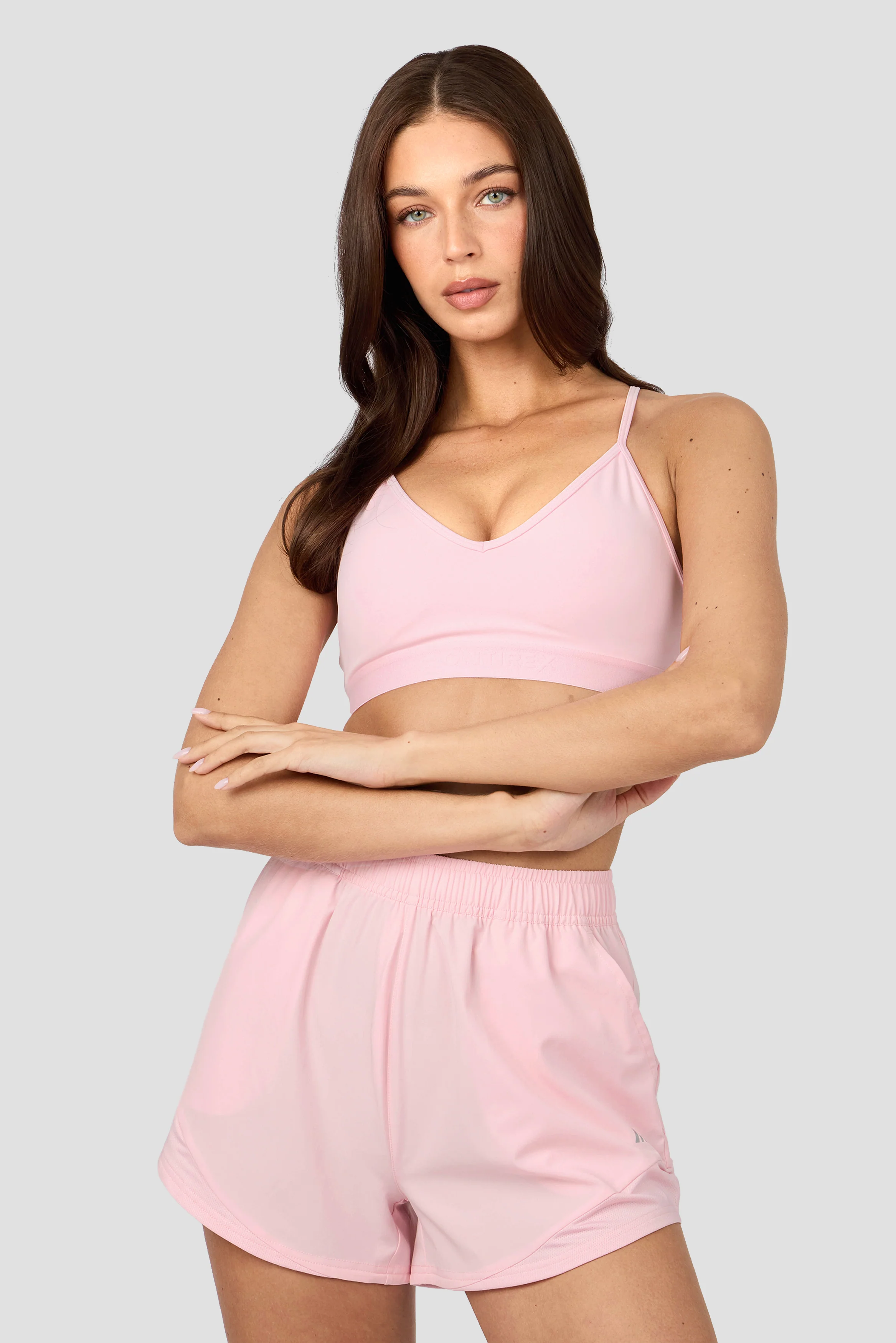 Icon Strappy Bra - Light Pink