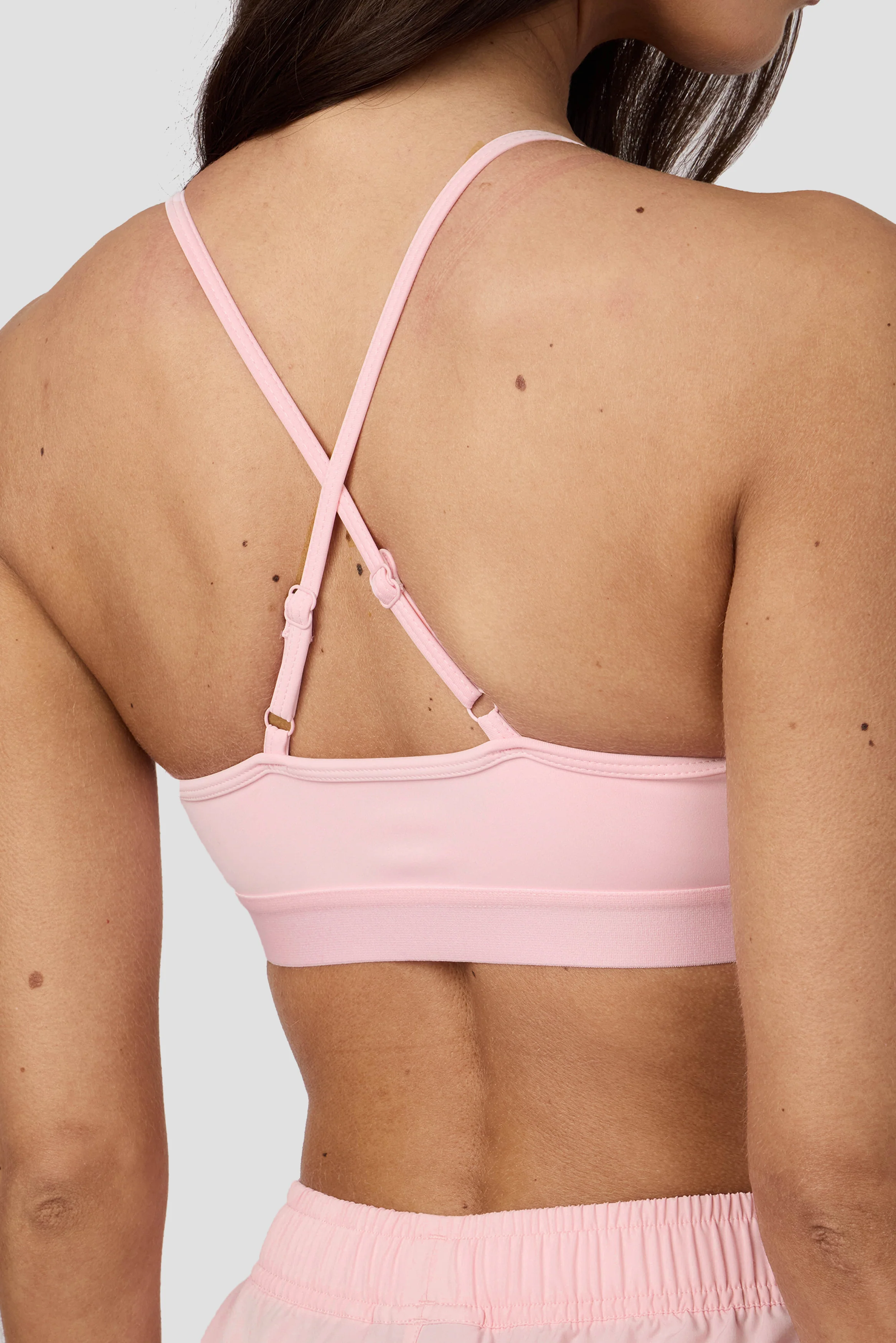 Icon Strappy Bra - Light Pink - Image 4