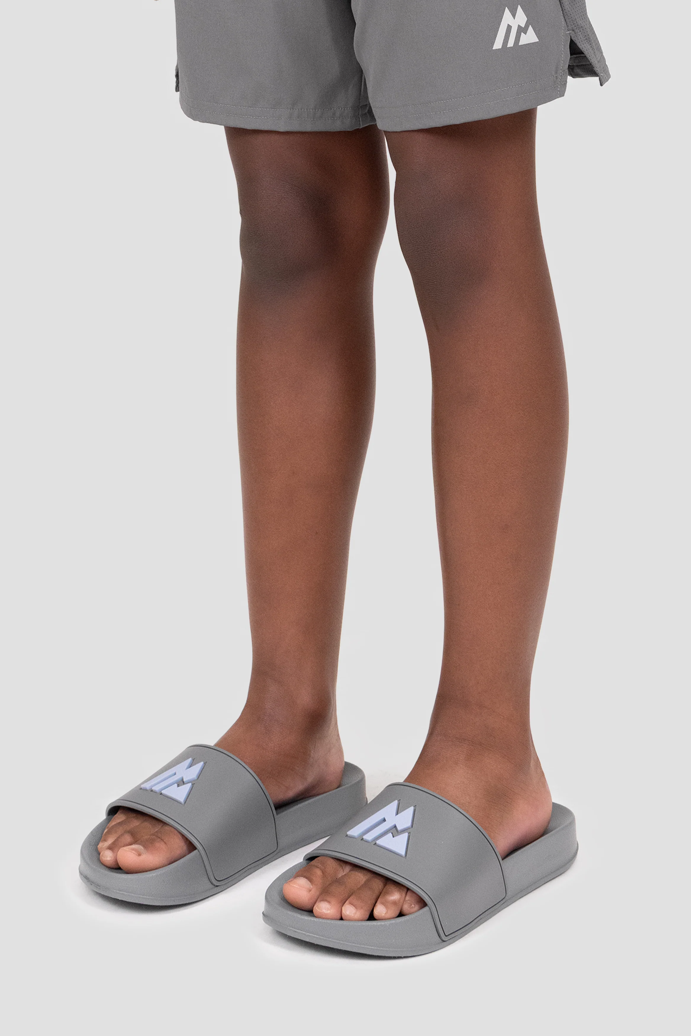 Junior MTX Slides - Platinum Grey/Summer Mist - Image 3