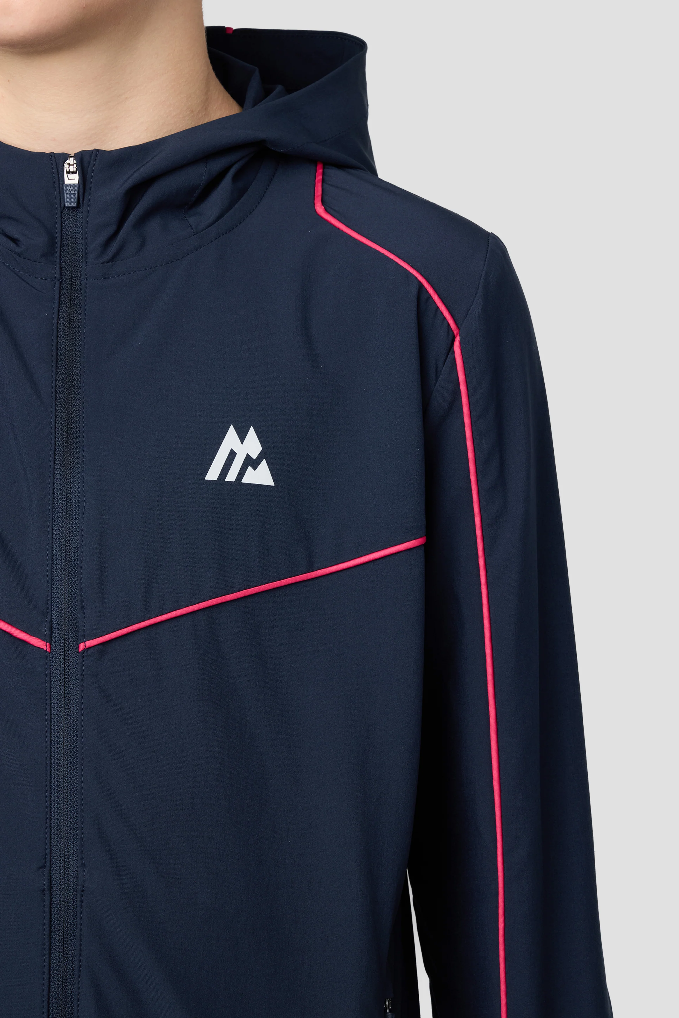 Boys Kinetic Jacket - Midnight Blue/Pomegranate - Image 7