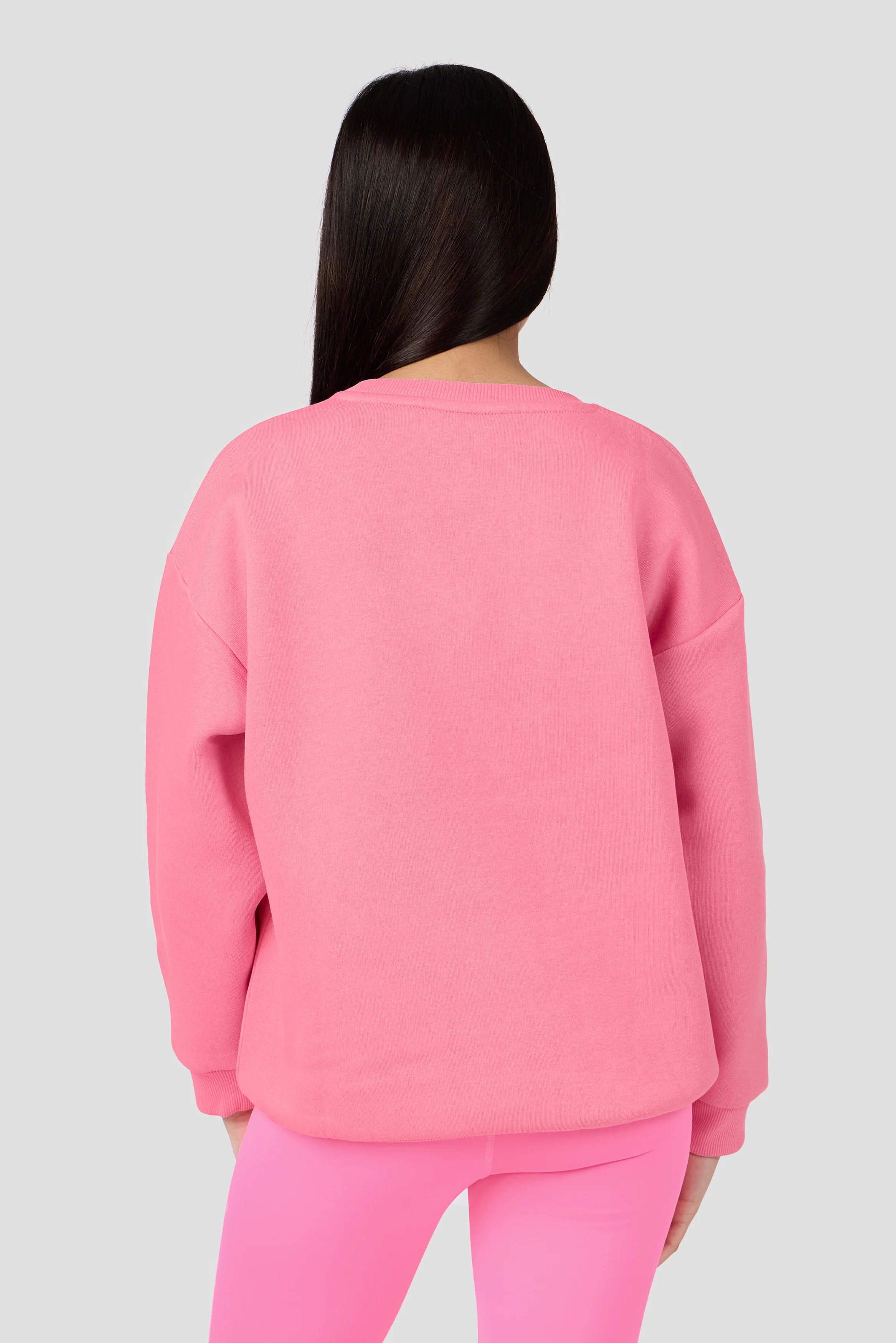Girls Leap Sweatshirt - Pink Blossom - Image 2