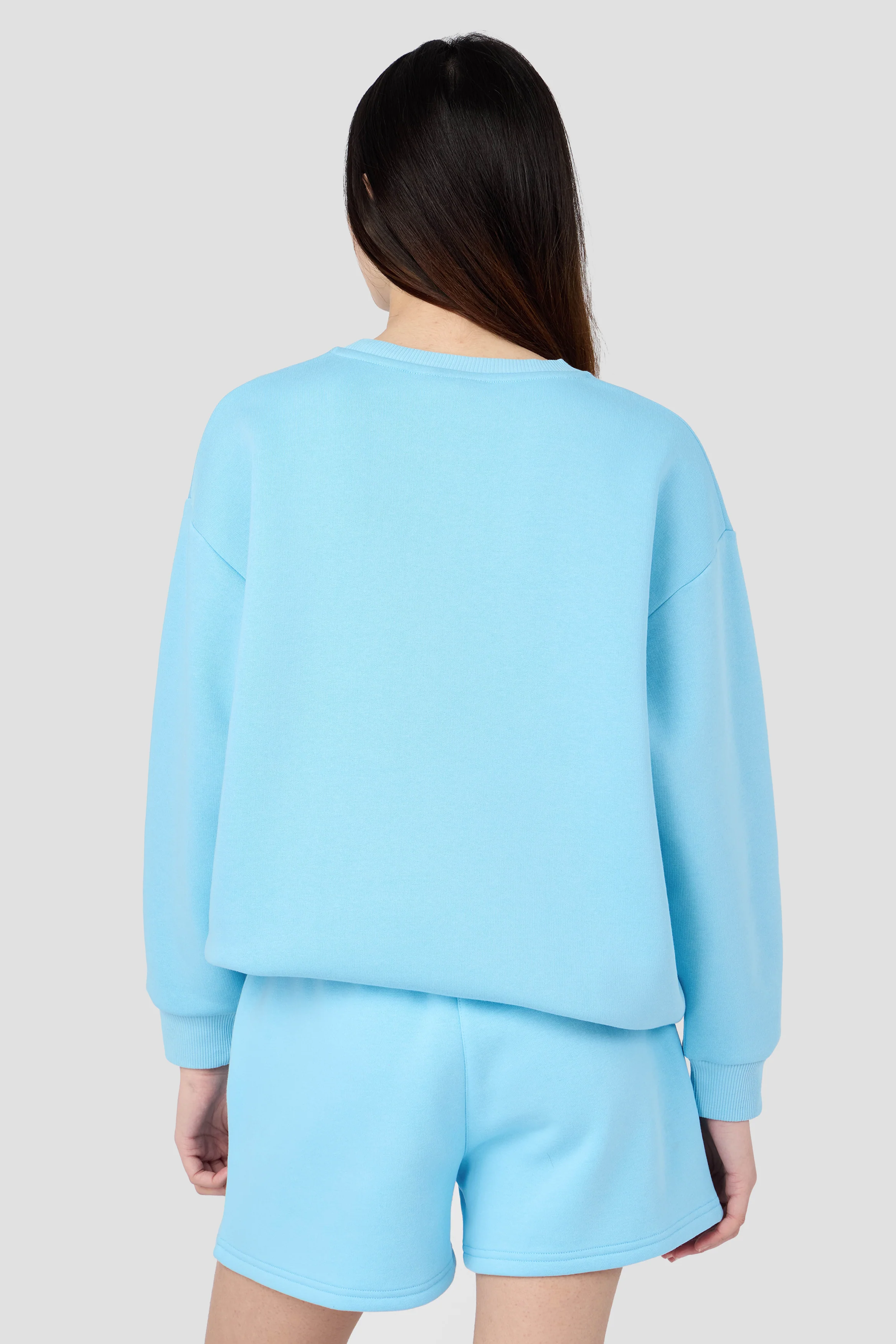 Girls Leap Sweatshirt - Seashell Blue - Image 2