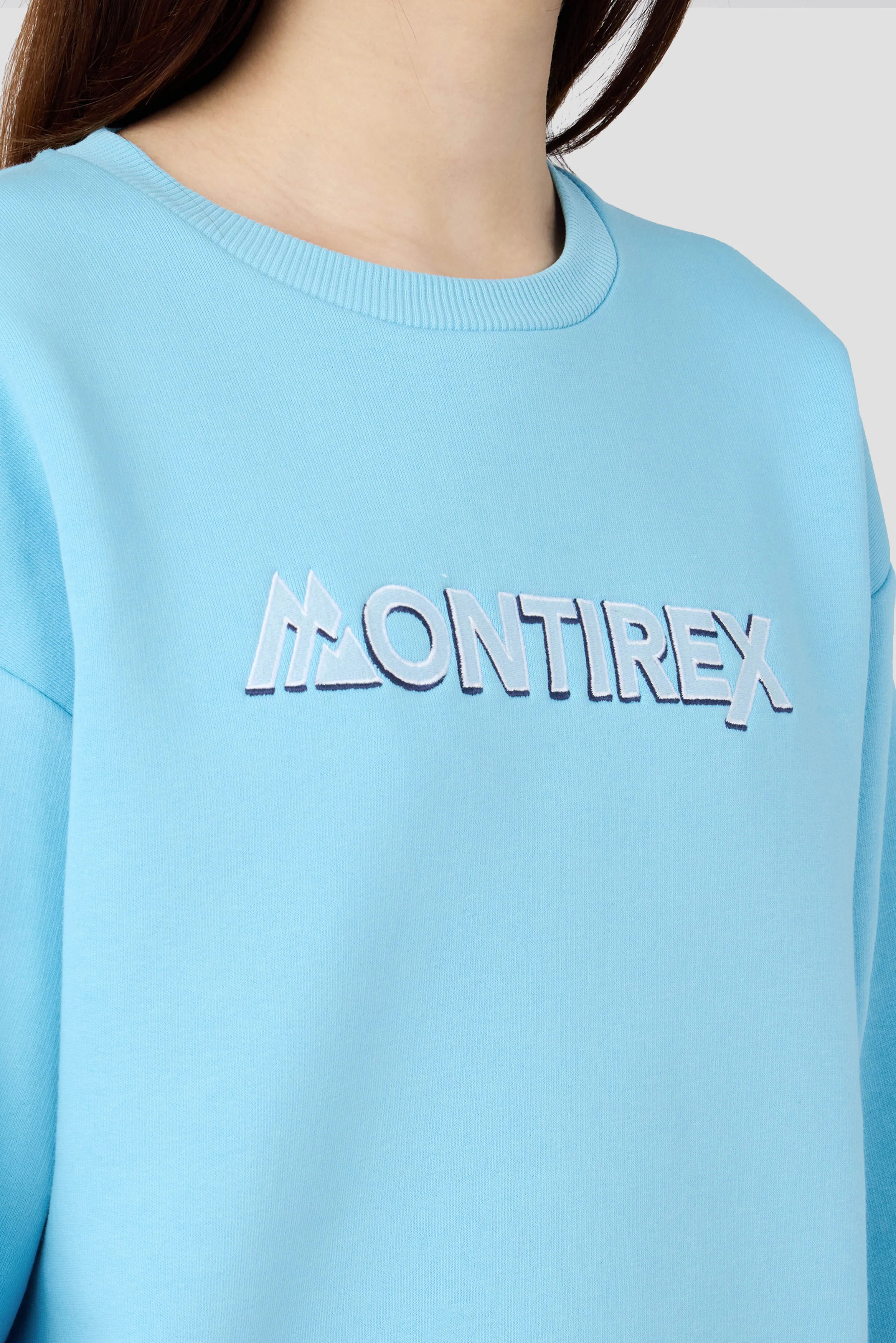Girls Leap Sweatshirt - Seashell Blue - Image 3