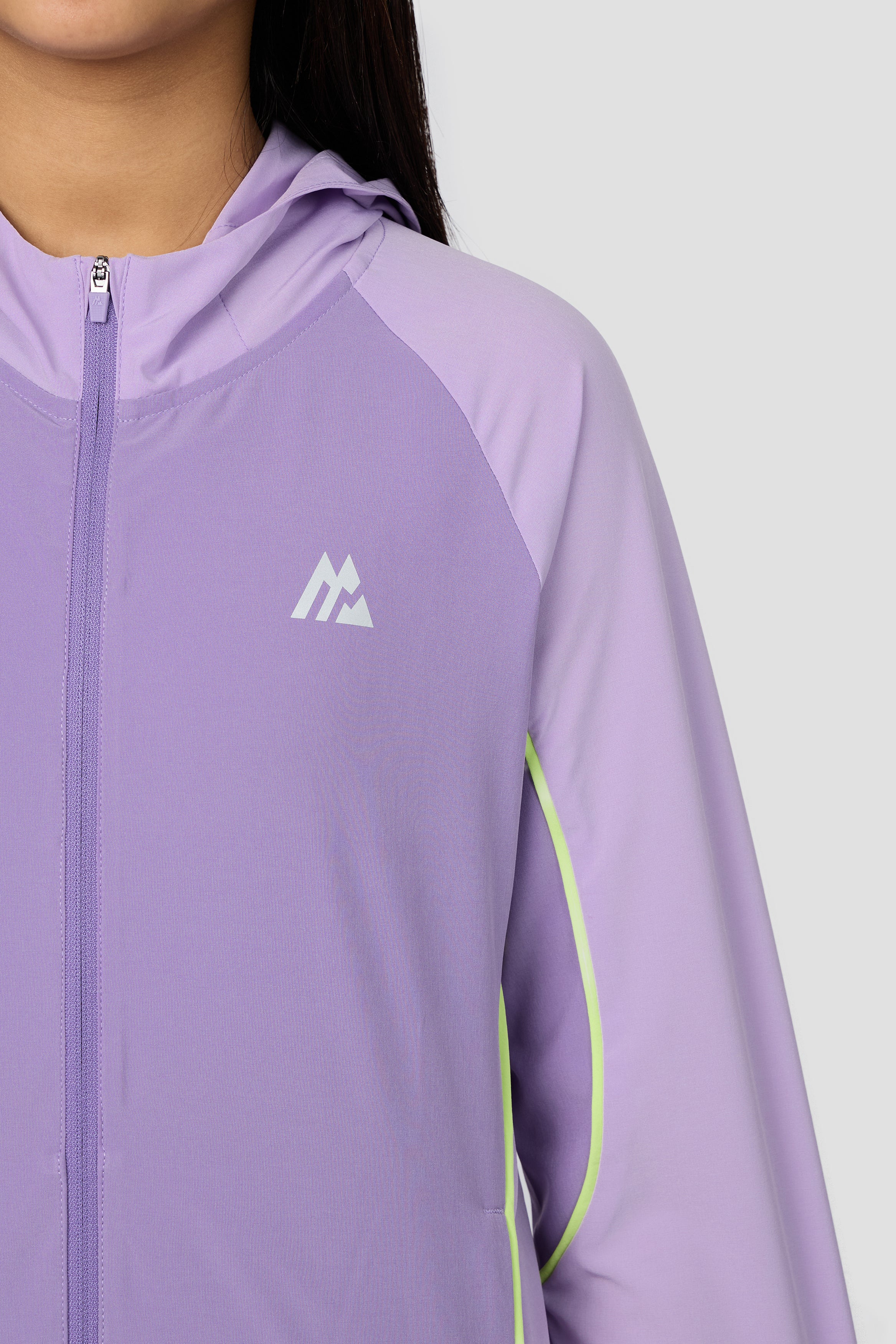 Girls Lumina Jacket - Parma/Lilac Chalk/Apple - Image 3
