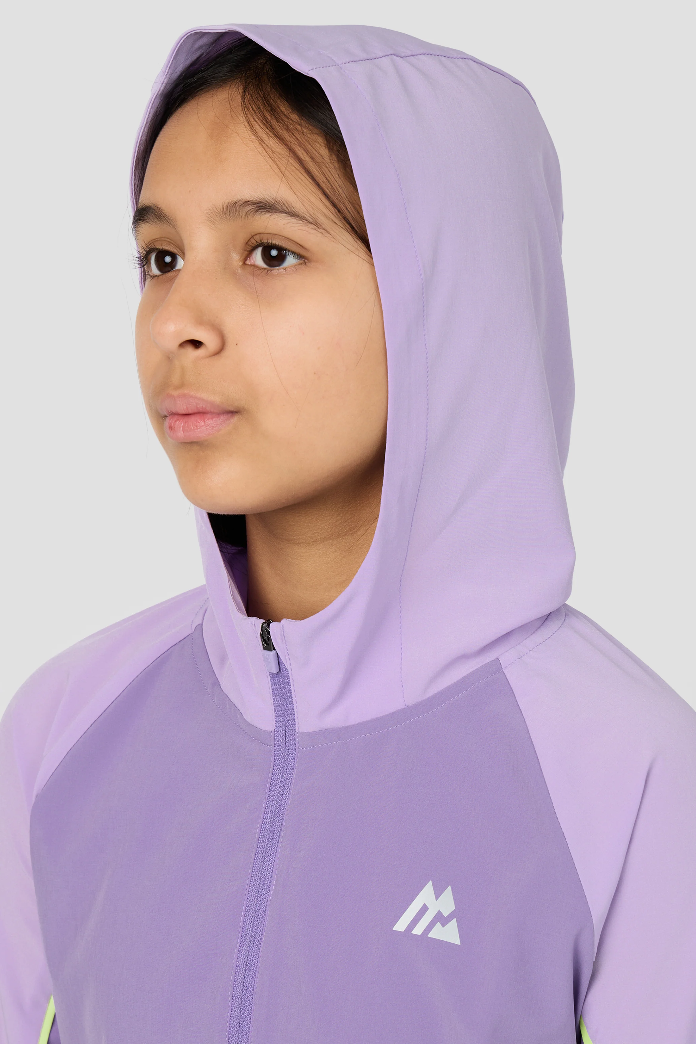 Girls Lumina Jacket - Parma/Lilac Chalk/Apple - Image 6