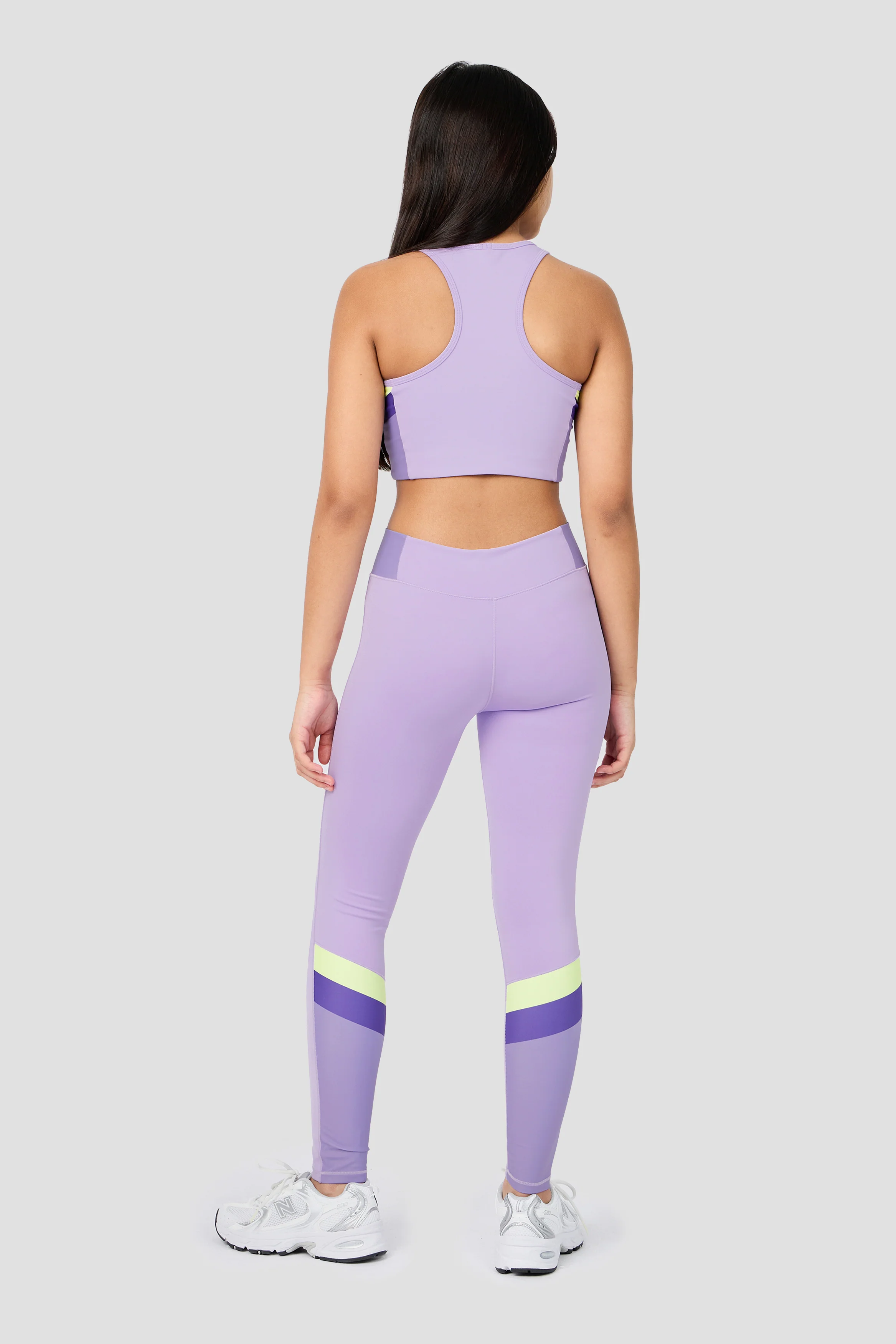 Girls Lumina Legging - Parma/Lilac Chalk/Palazzo/Apple - Image 4