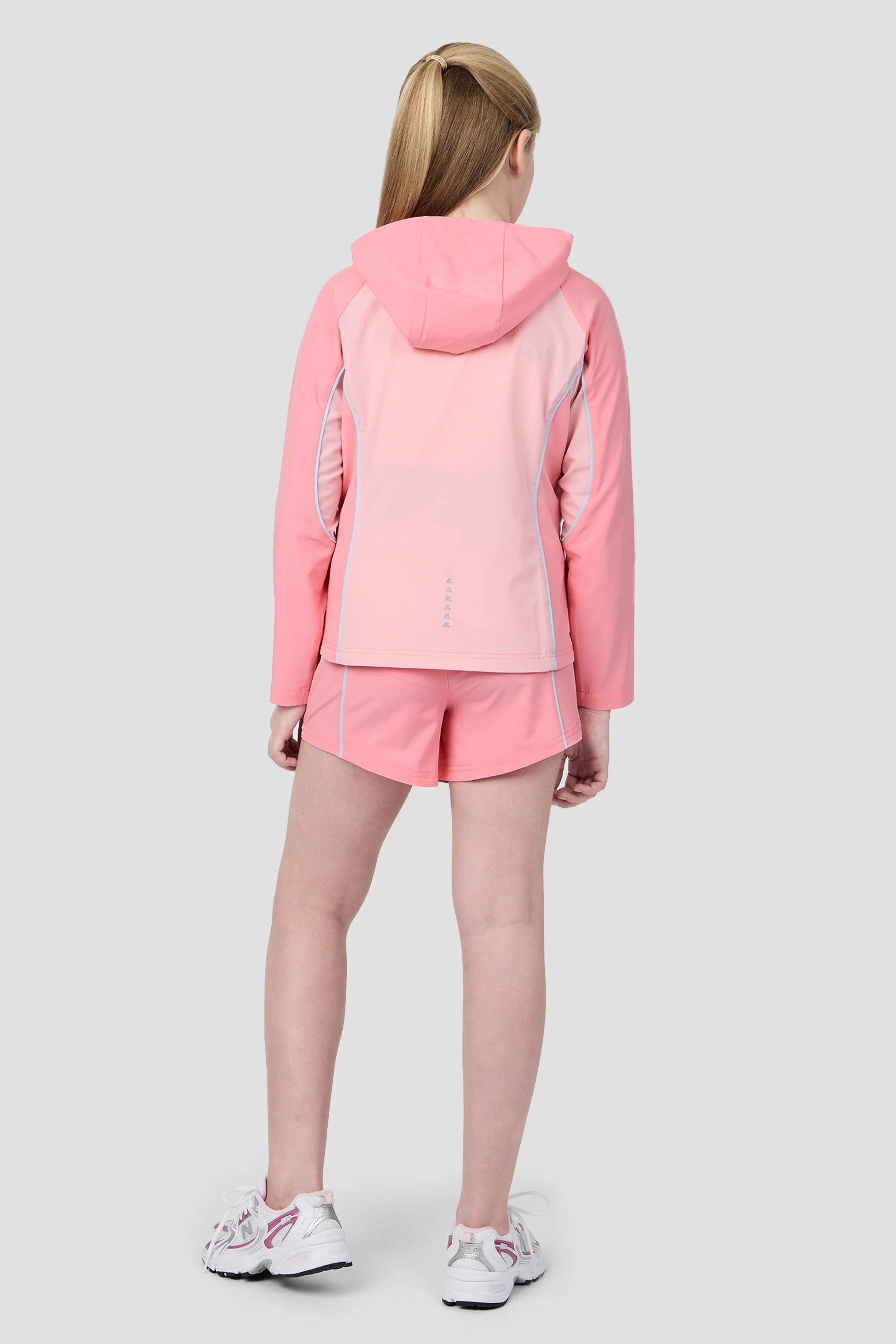 Girls Lumina Short - Ballet/Misty Blue - Image 4