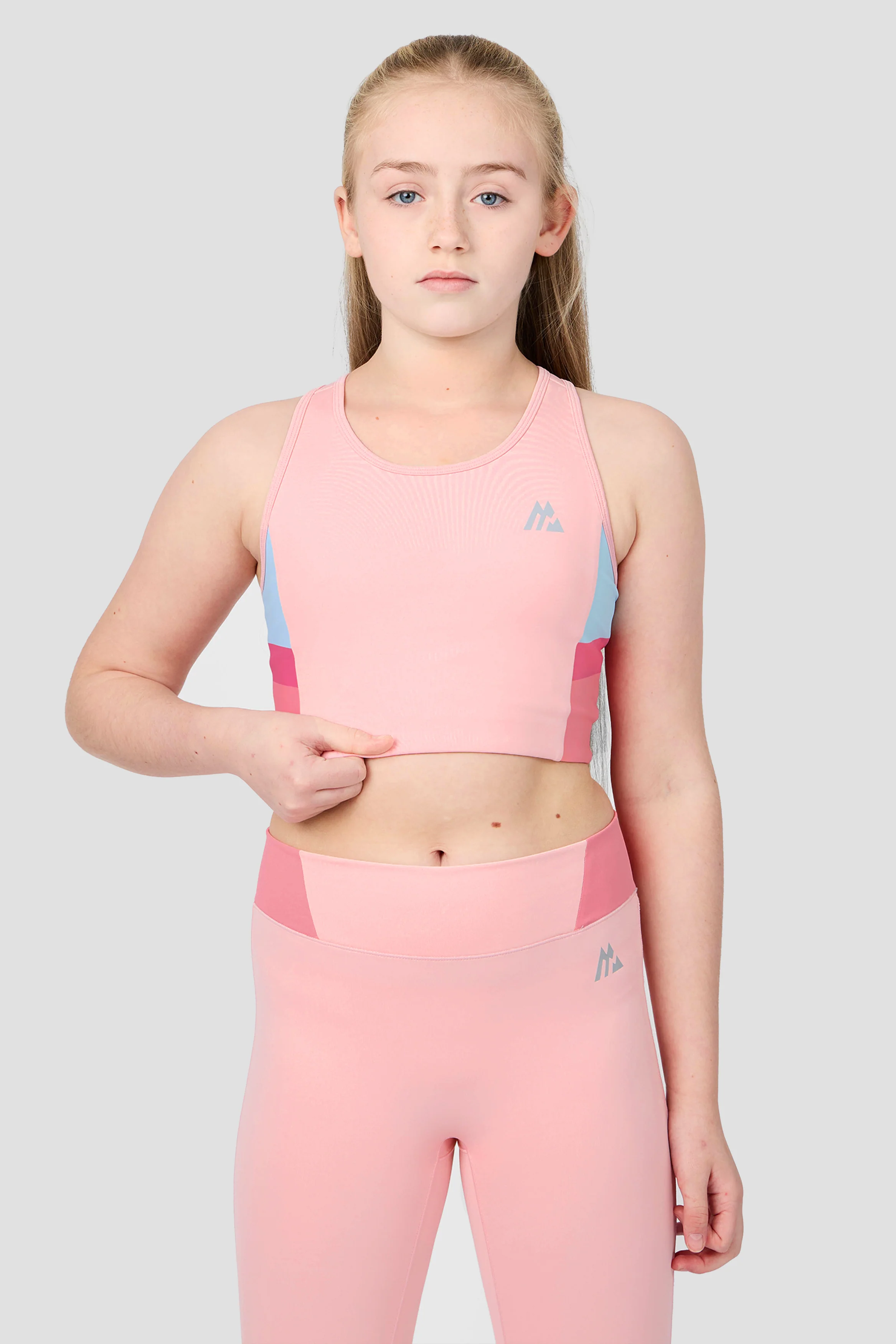 Girls Lumina Vest - Ballet/Sweet Pink/Powder Pink/Misty Blue