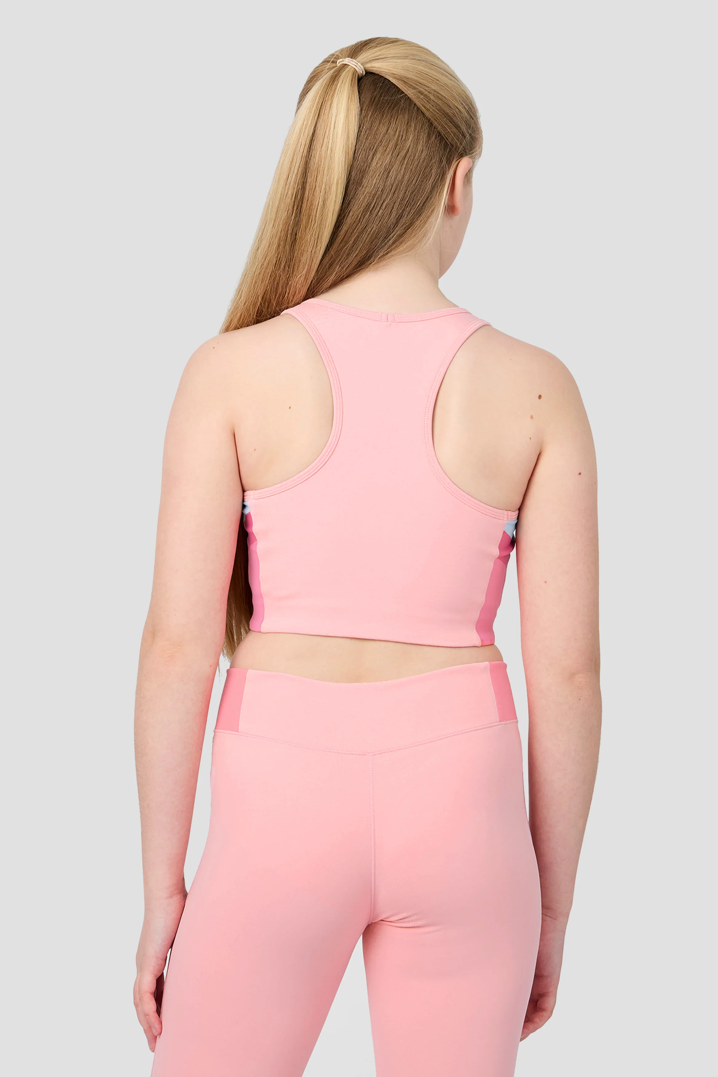 Girls Lumina Vest - Ballet/Sweet Pink/Powder Pink/Misty Blue - Image 2