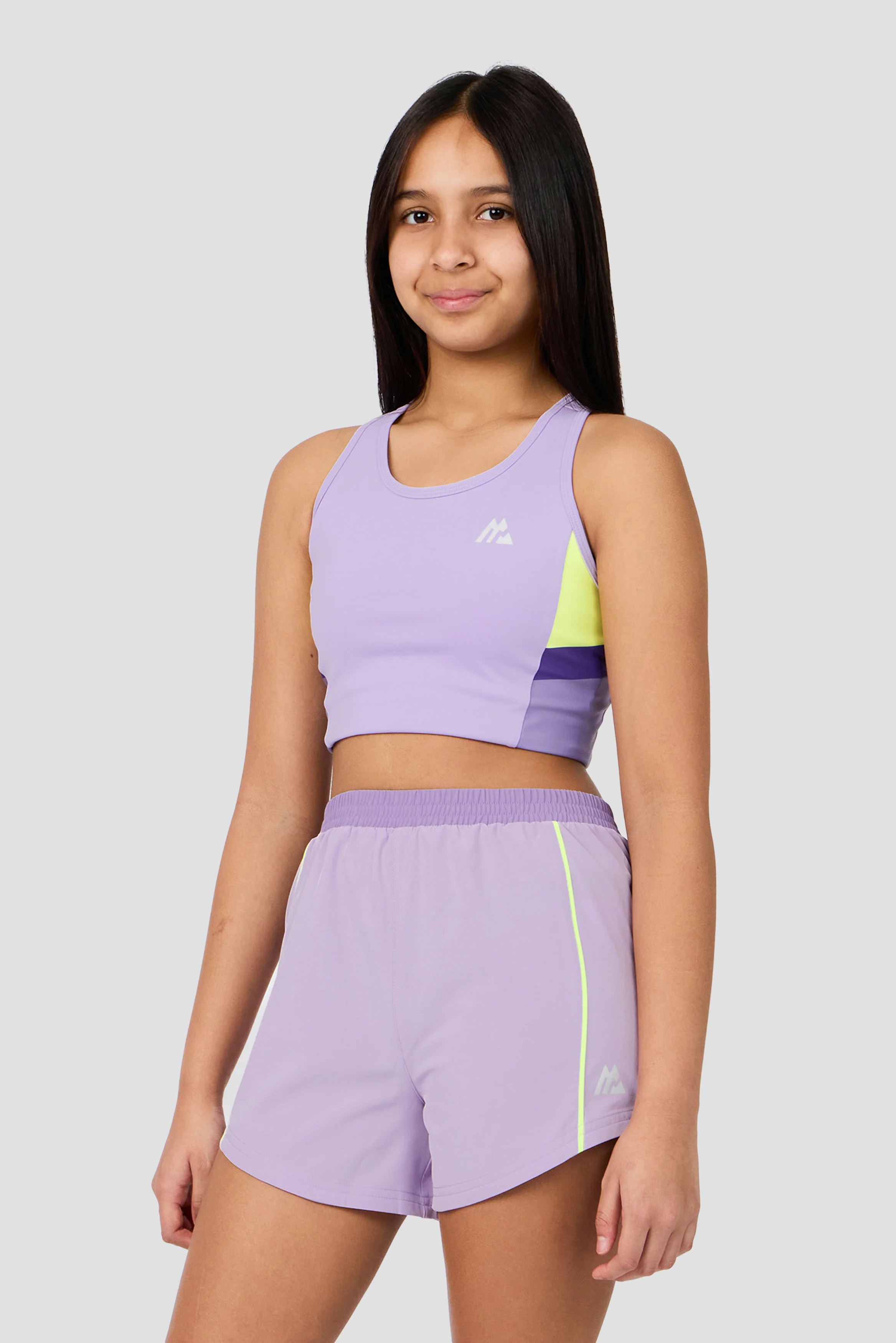 Girls Lumina Vest - Parma/Lilac Chalk/Palazzo/Apple