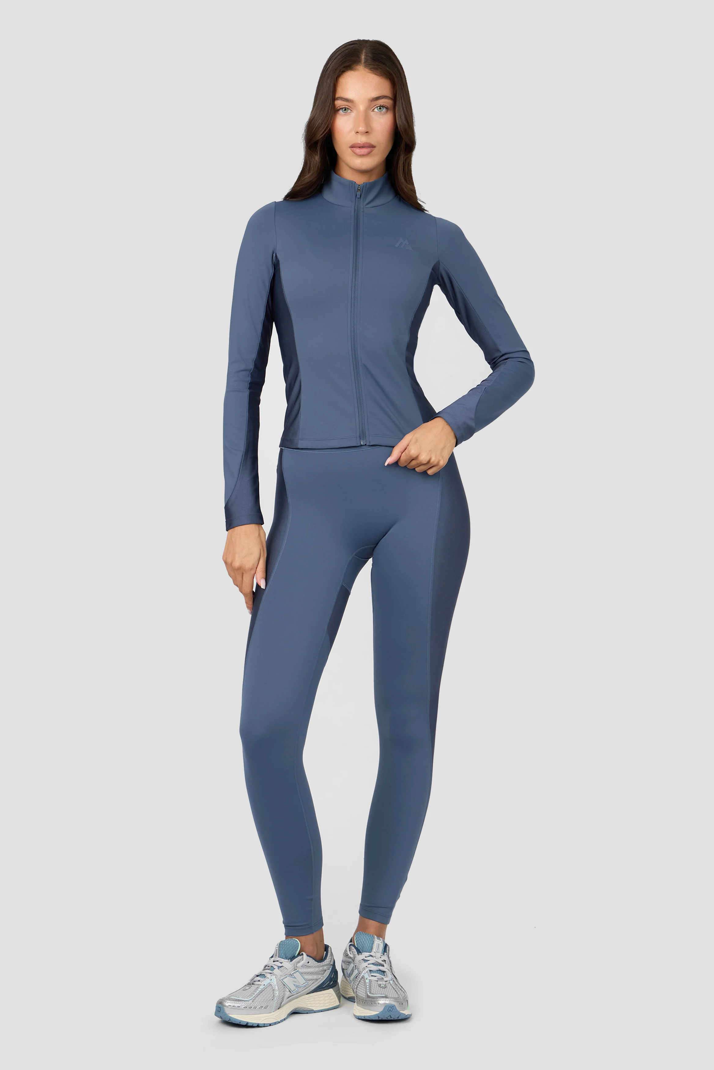 Luna Full Zip - Greyed Indigo - Image 3