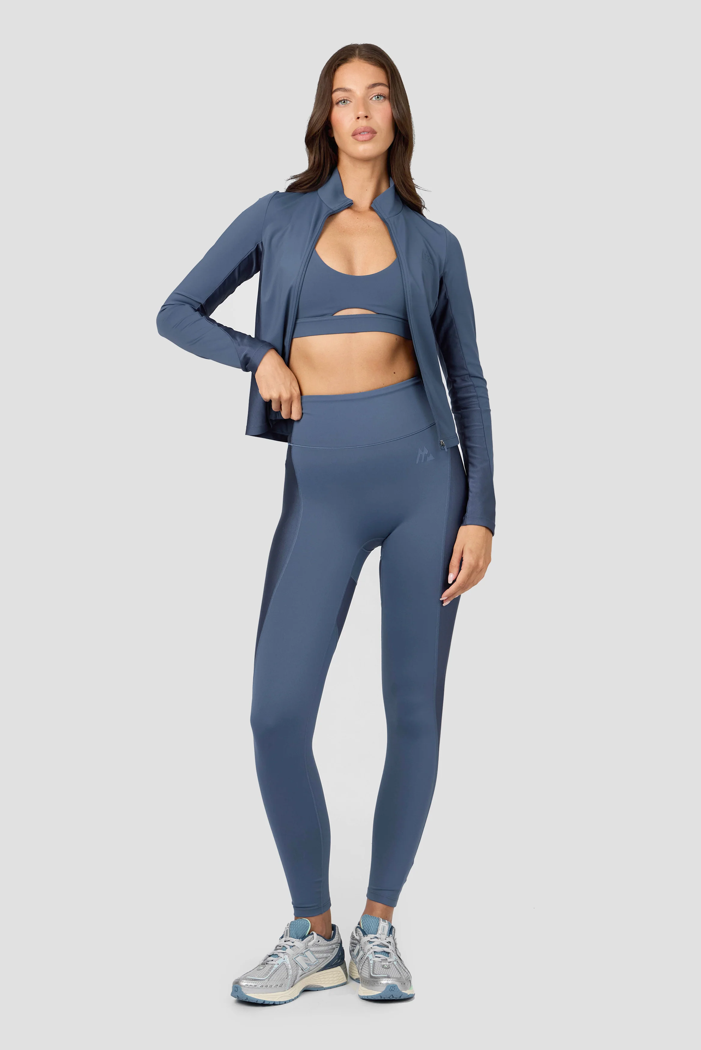 Luna Full Zip - Greyed Indigo - Image 6