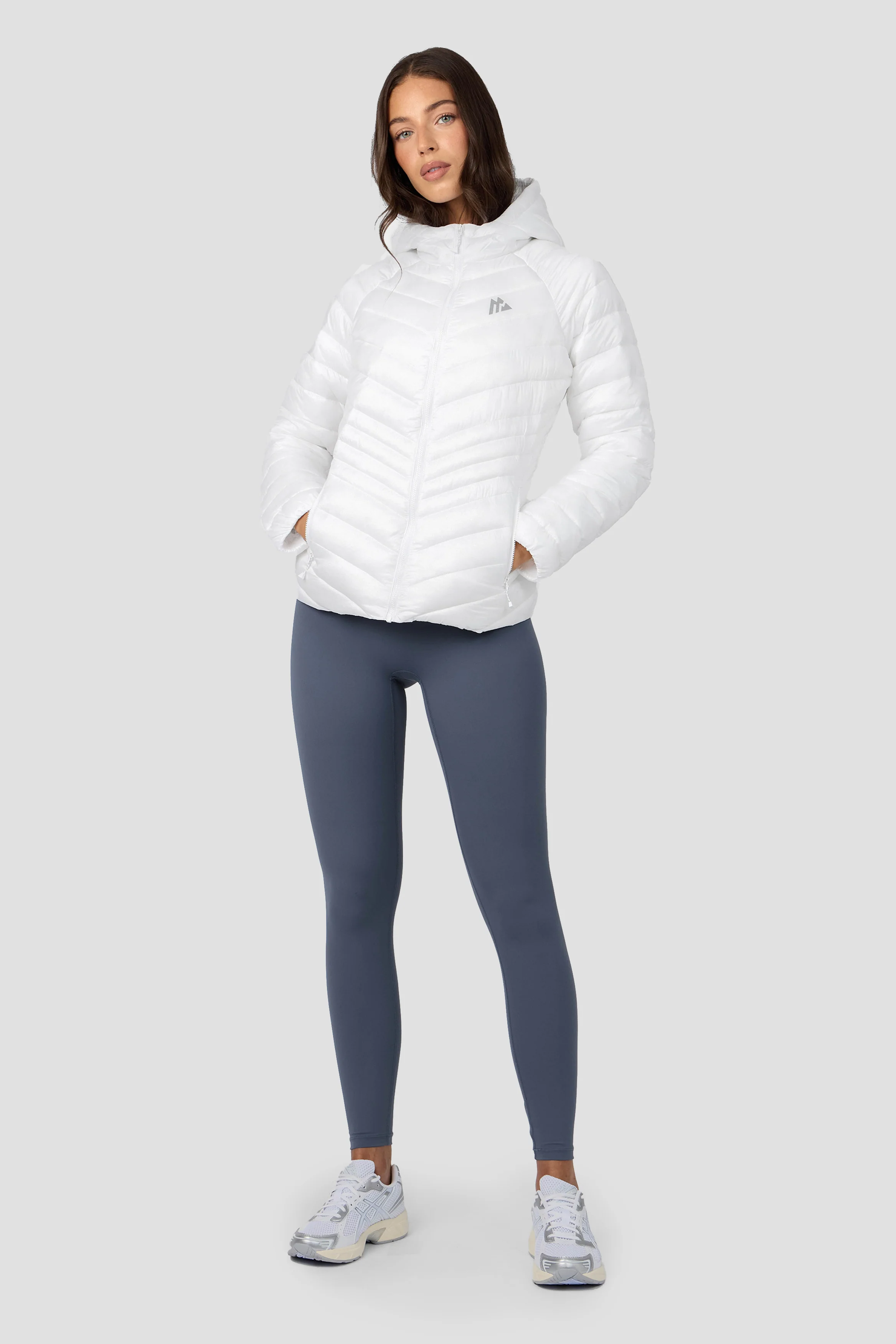 Maya Midlayer Jacket - White - Image 3