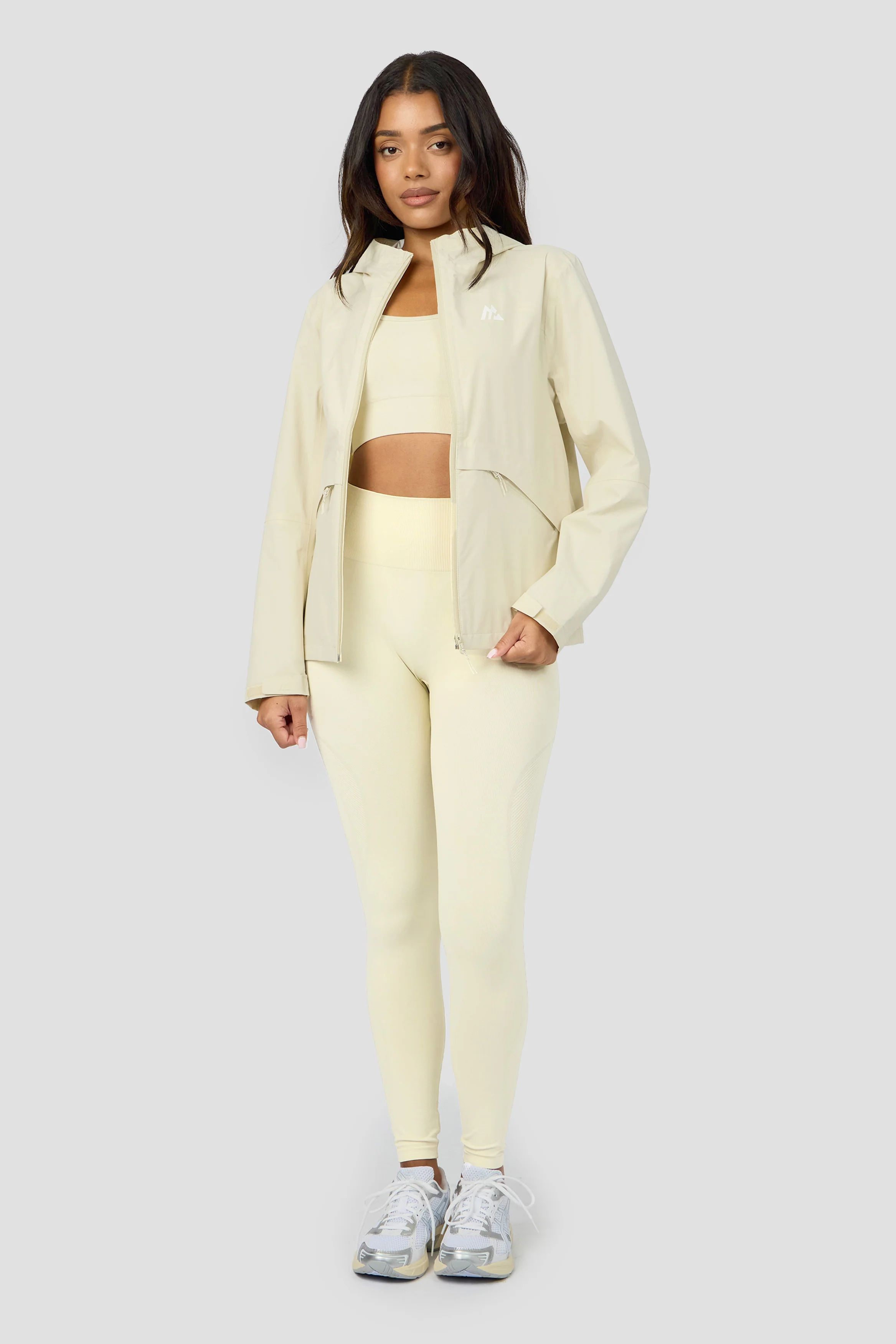 Mist Waterproof Jacket - Vanilla Foam - Image 8