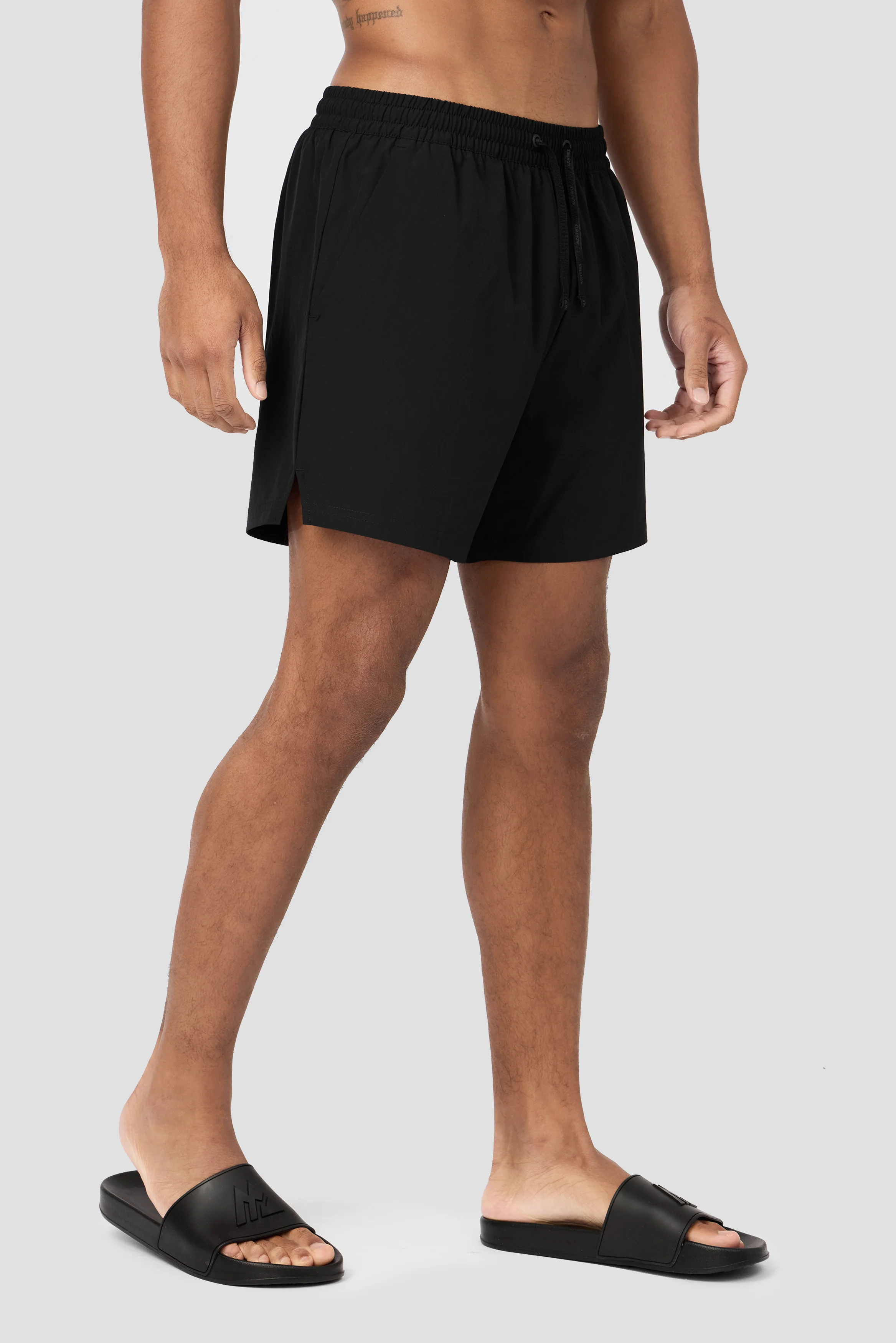 Monogram Swim Short - Black - Image 2
