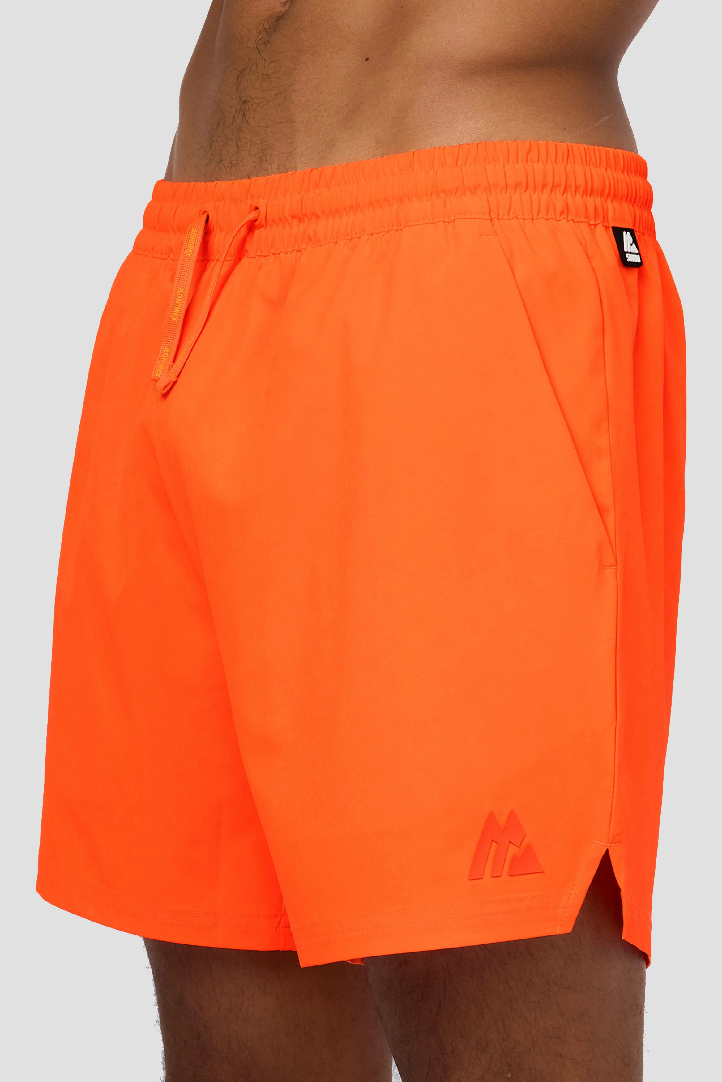 Monogram Swim Short - Fiery Orange - Image 5