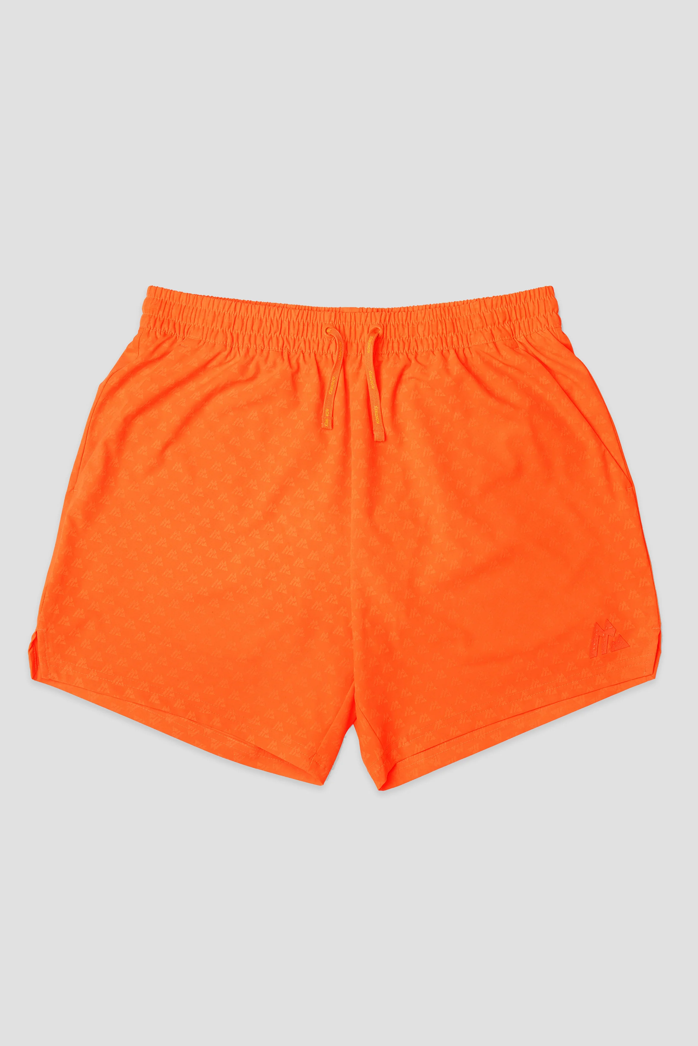 Monogram Swim Short - Fiery Orange - Image 6
