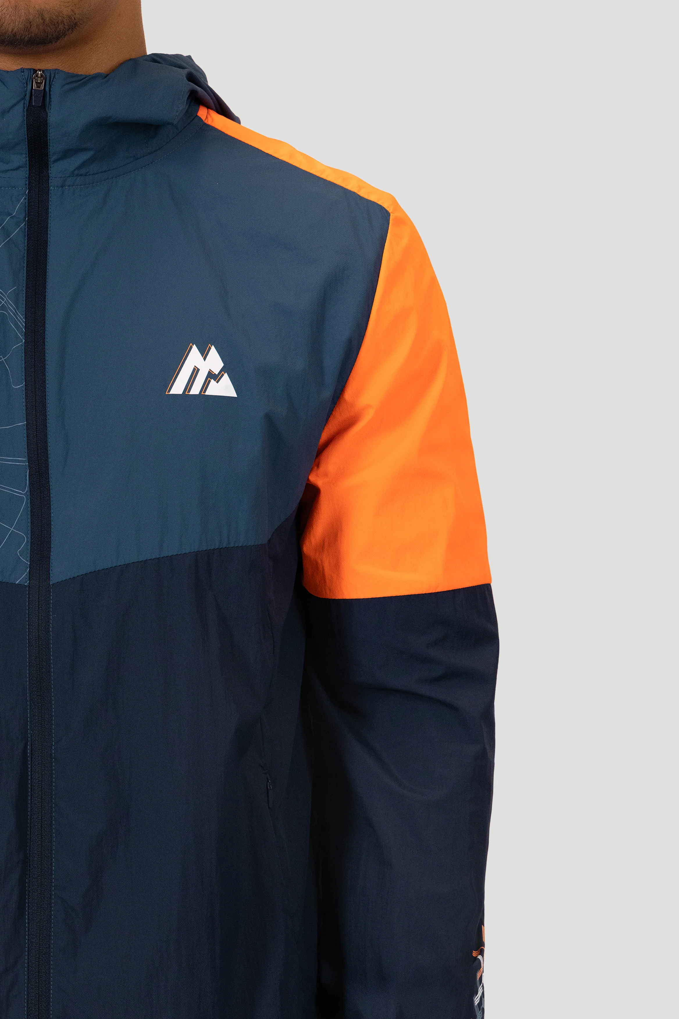 MTX Run City Amsterdam Jacket - Midnight Blue/Naval/Fiery Orange - Image 8