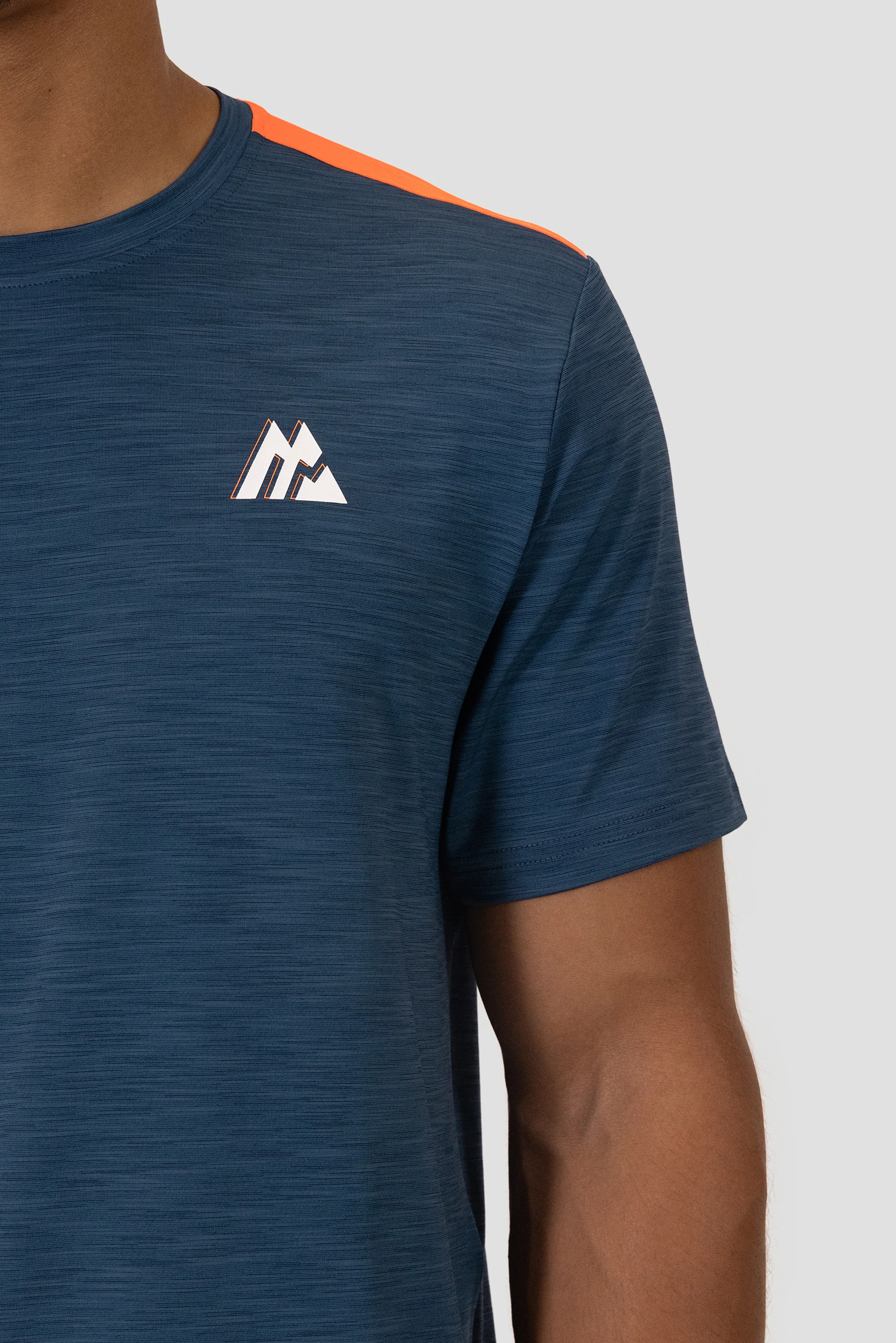 MTX Run City Amsterdam T-Shirt - Naval/Fiery Orange - Image 7