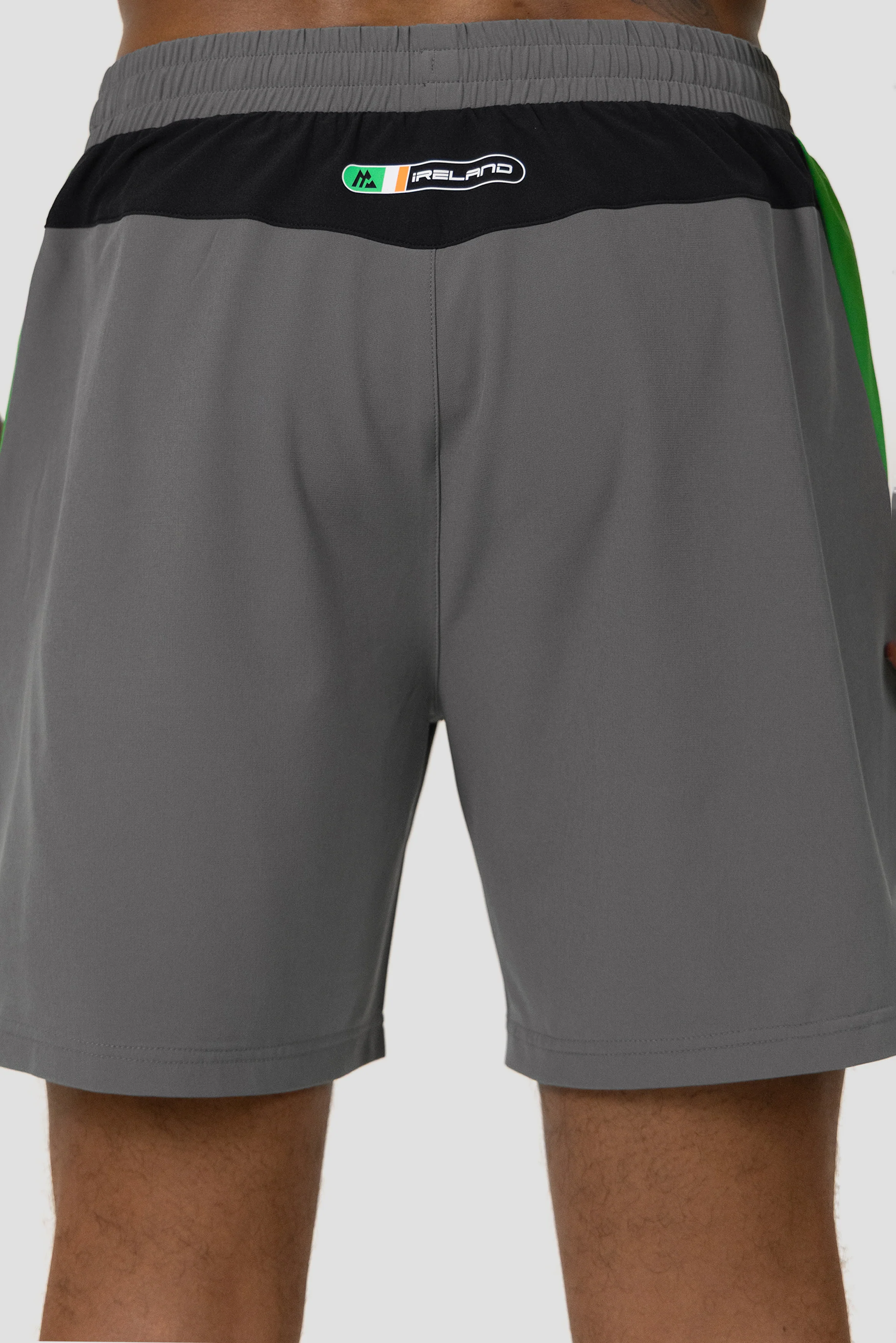 MTX Run City Dublin Short - Cement Grey/Black/Jada Green - Image 9