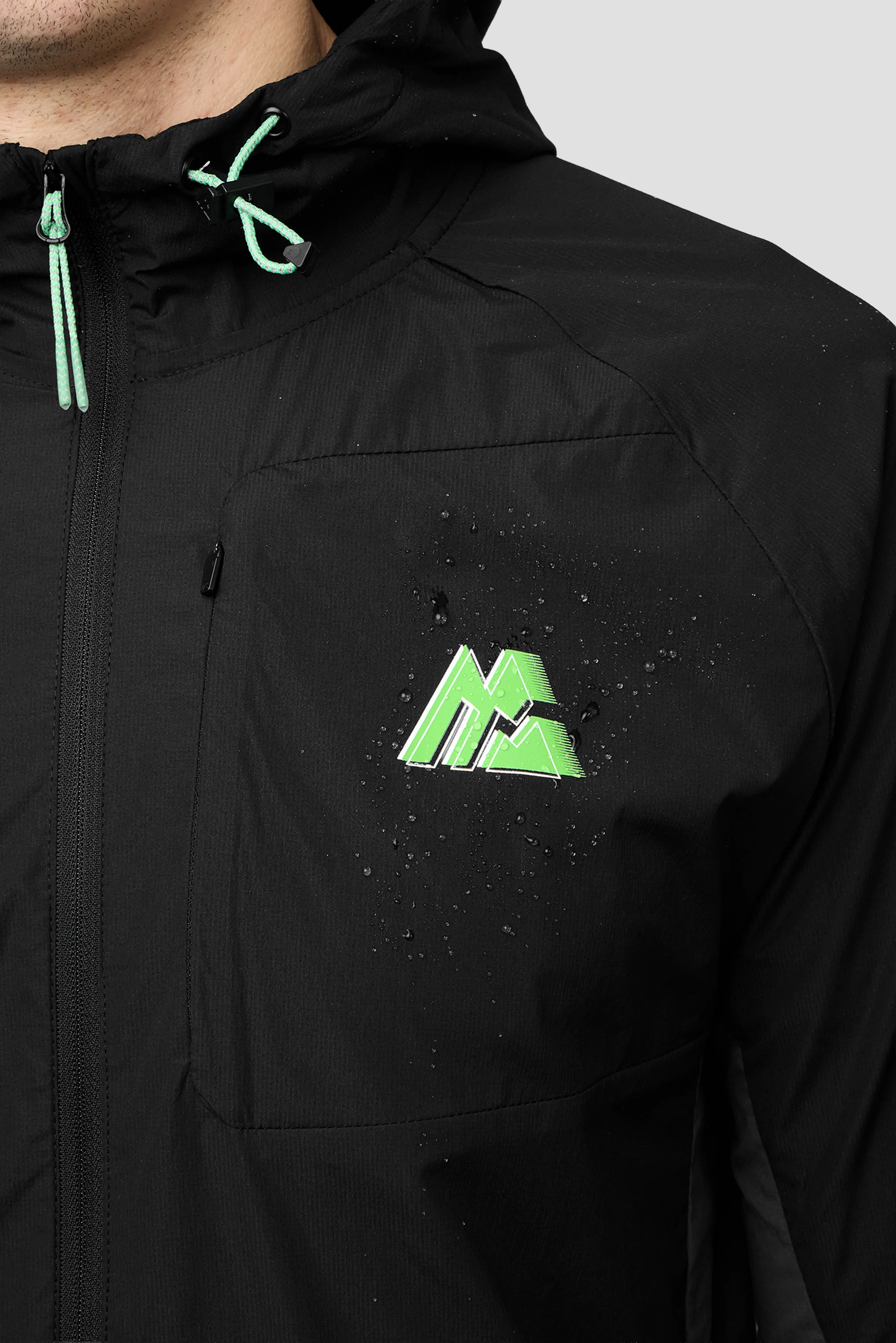MTX Run City Liverpool Jacket - Black/Asphalt - Image 10