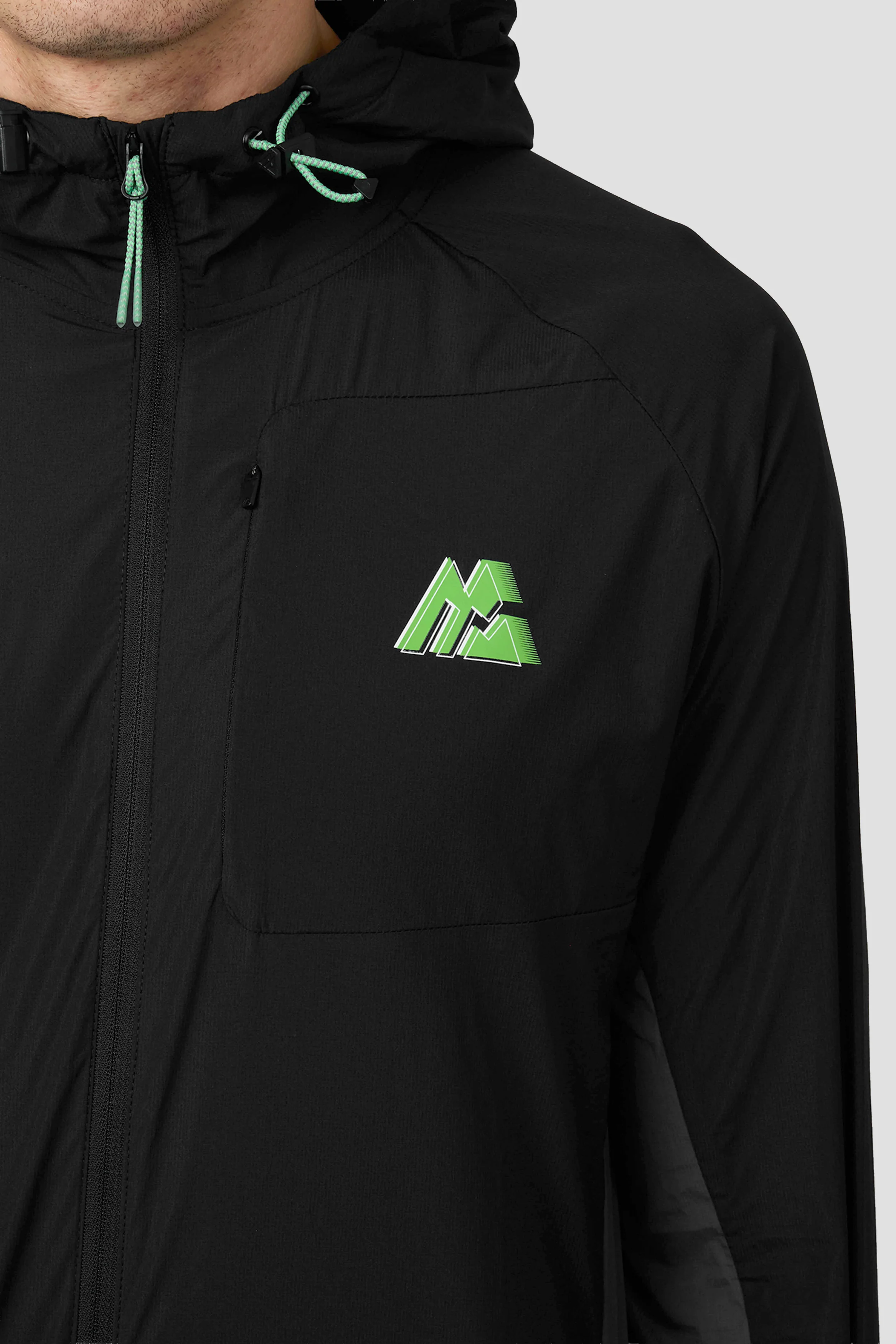 MTX Run City Liverpool Jacket - Black/Asphalt - Image 3