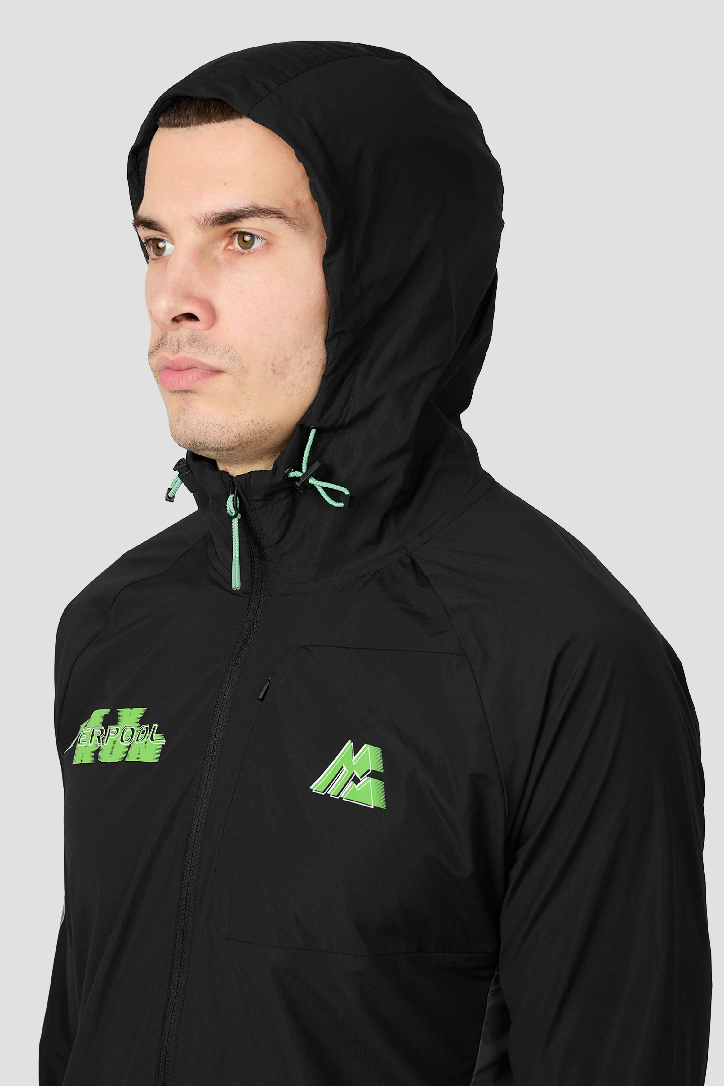 MTX Run City Liverpool Jacket - Black/Asphalt - Image 7