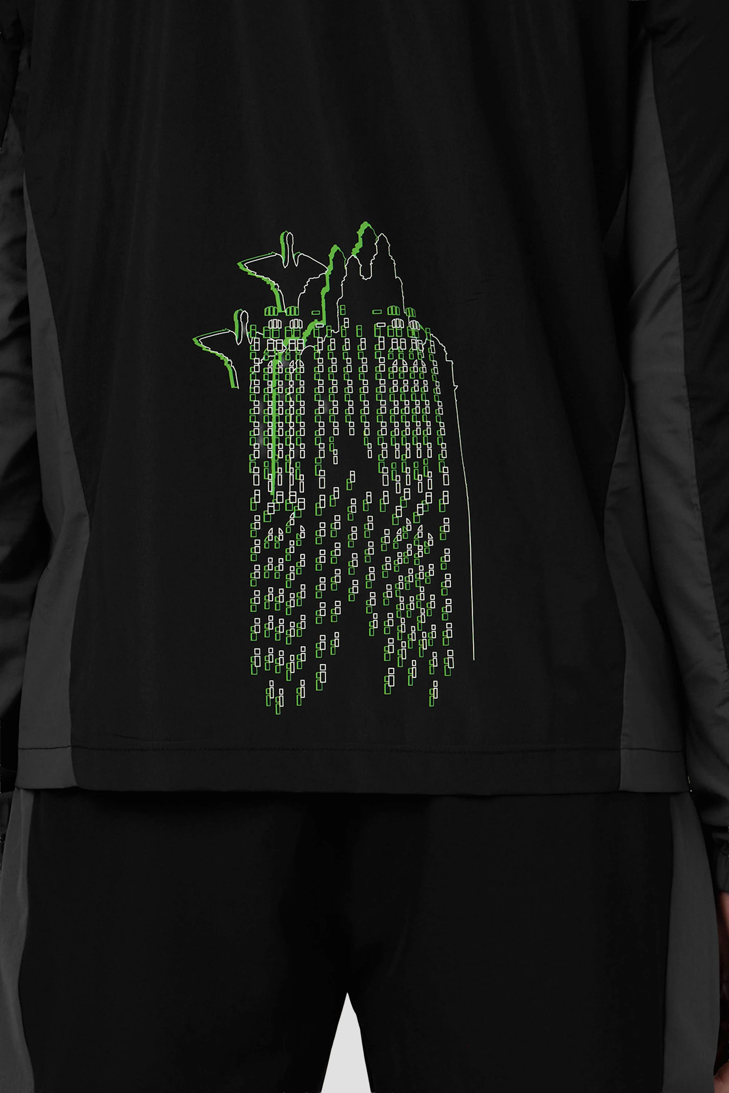 MTX Run City Liverpool Jacket - Black/Asphalt - Image 9