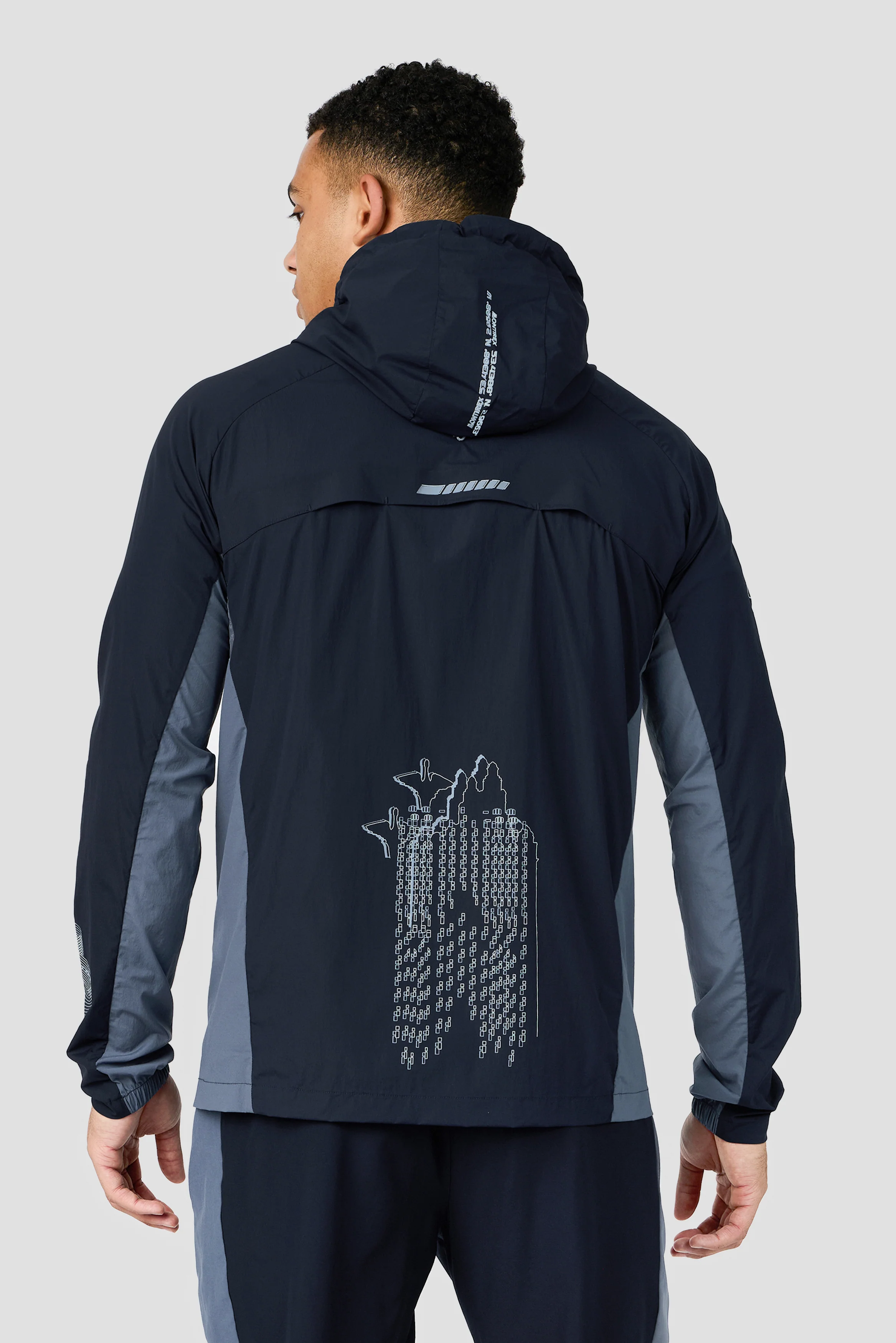 MTX Run City Liverpool Jacket - Midnight Blue/Greyed Indigo - Image 2