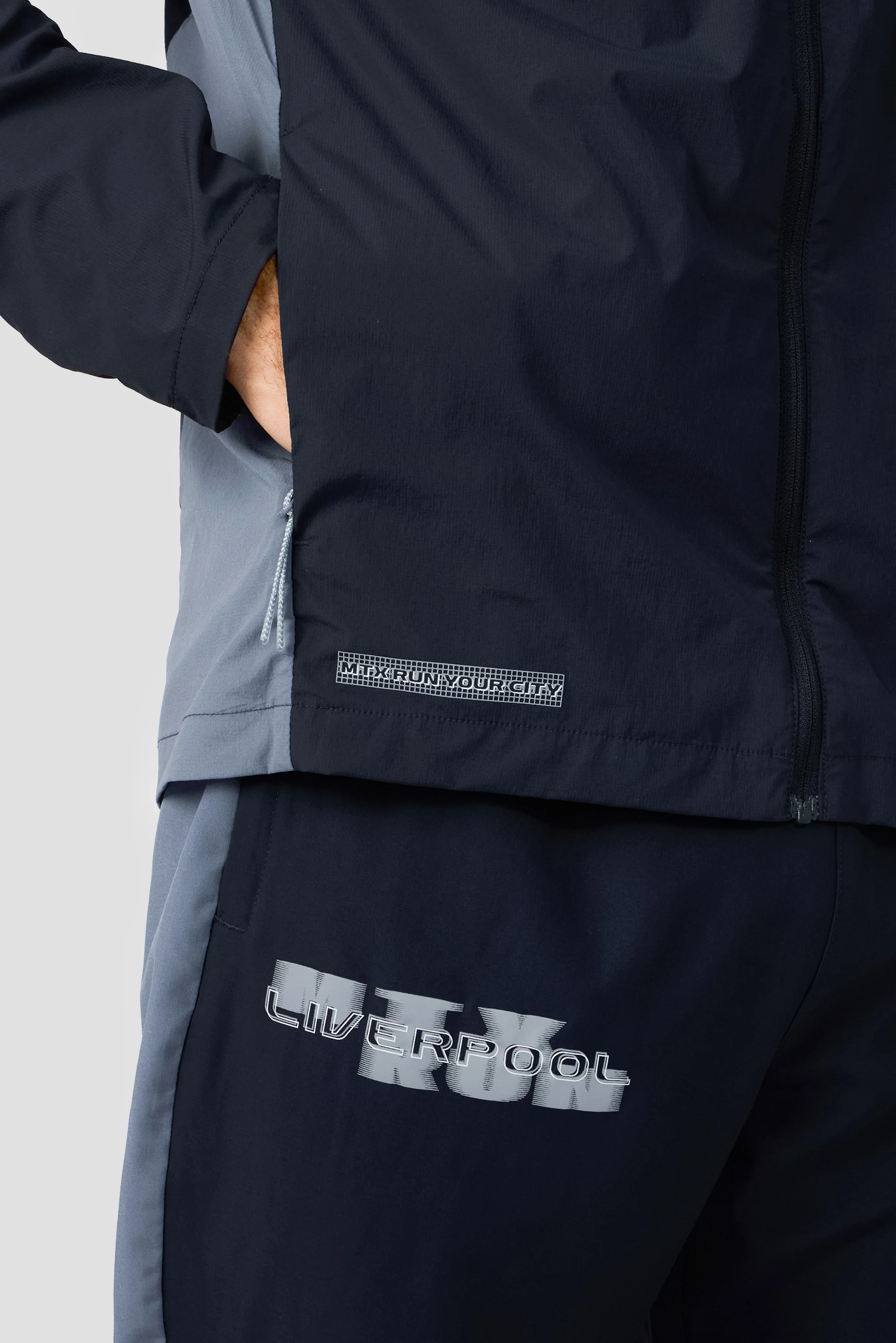 MTX Run City Liverpool Jacket - Midnight Blue/Greyed Indigo - Image 5