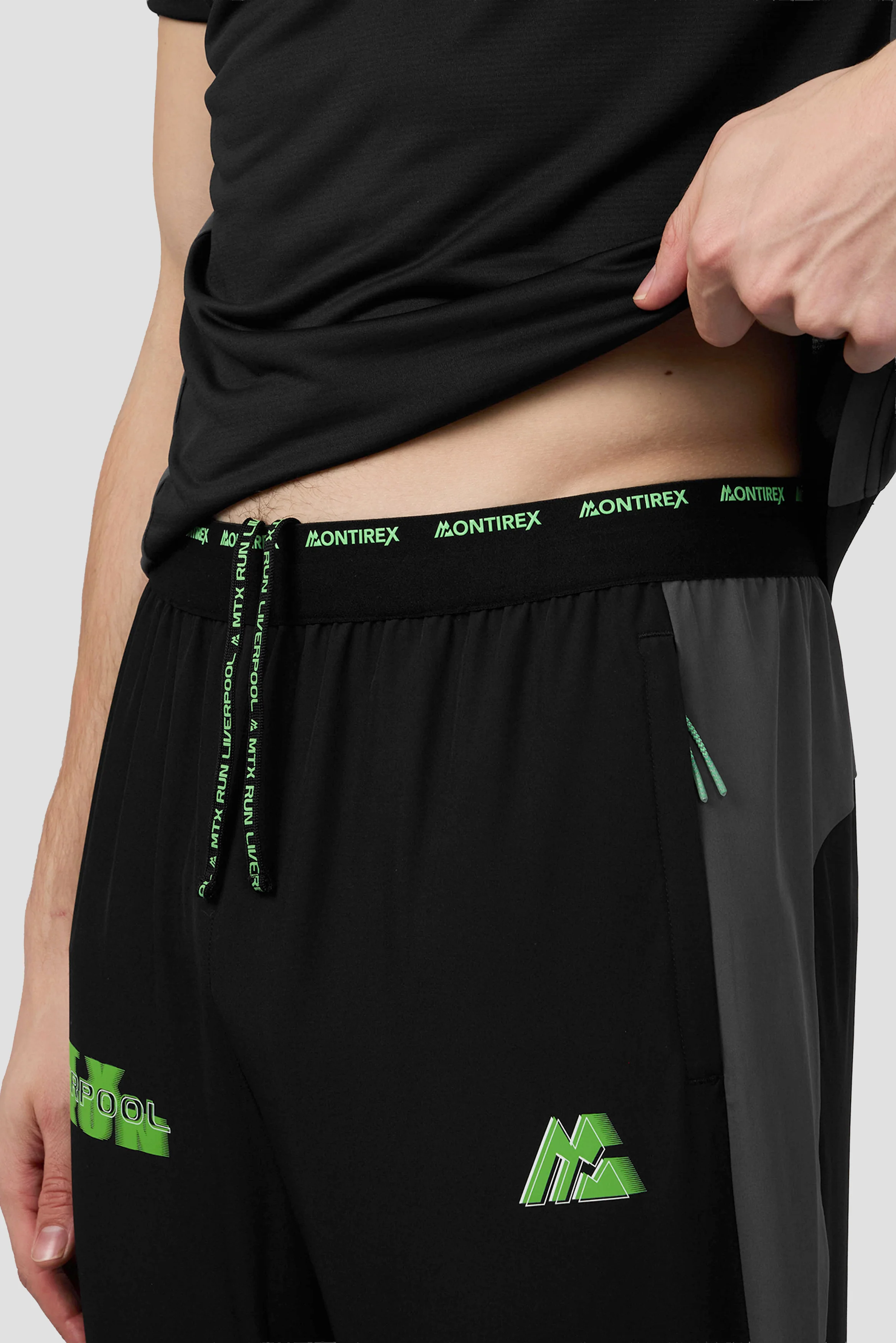 MTX Run City Liverpool Pant - Black/Asphalt - Image 5
