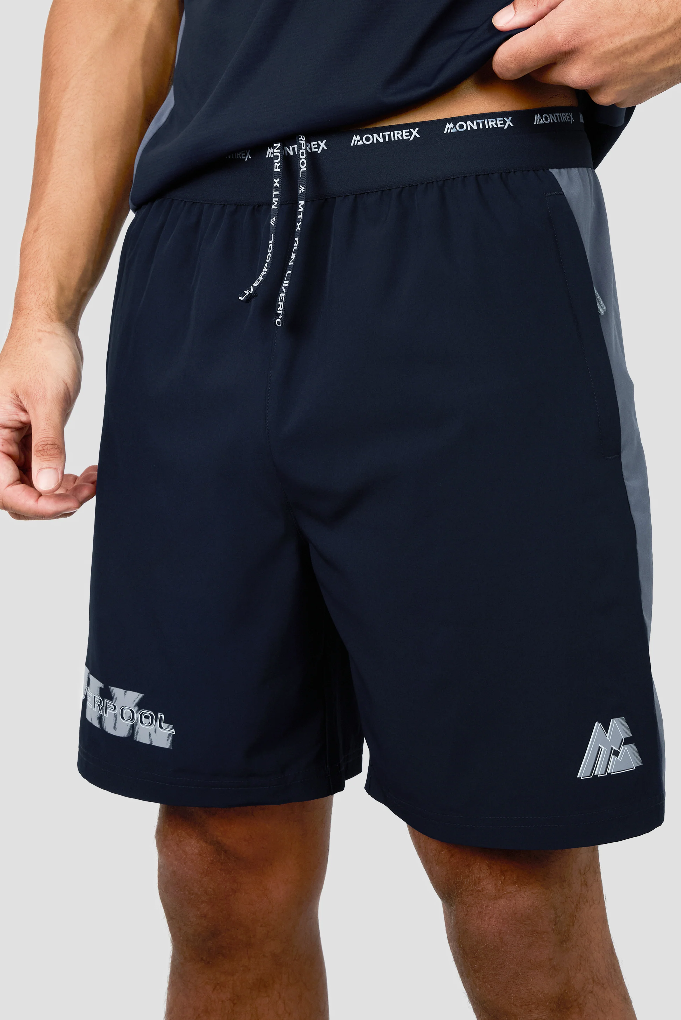 MTX Run City Liverpool Short - Midnight Blue/Greyed Indigo - Image 5