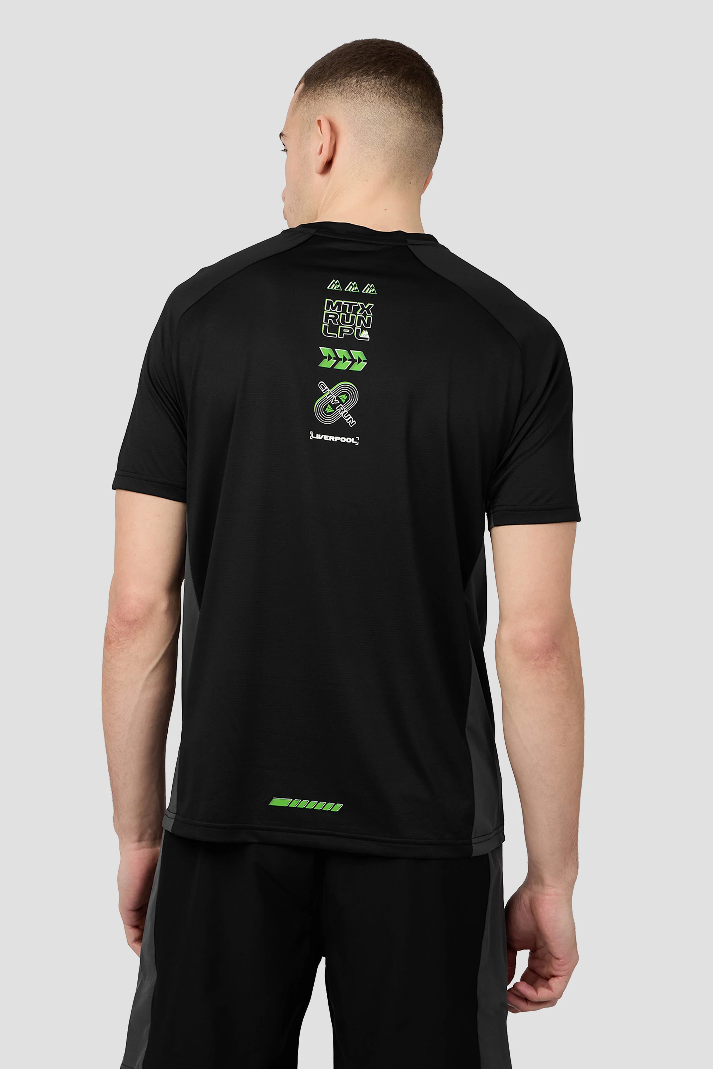 MTX Run City Liverpool T-Shirt - Black/Asphalt - Image 2