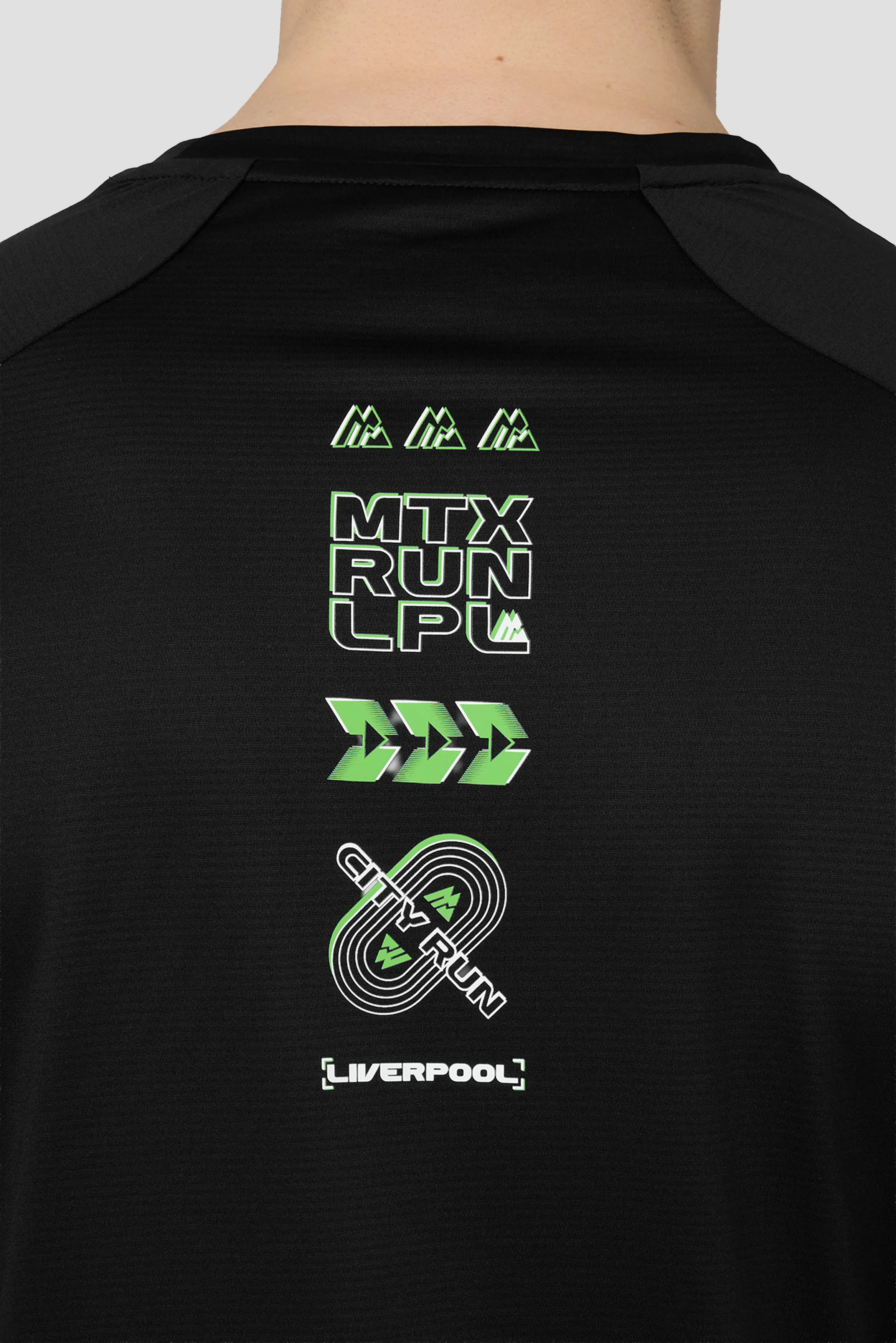 MTX Run City Liverpool T-Shirt - Black/Asphalt - Image 6
