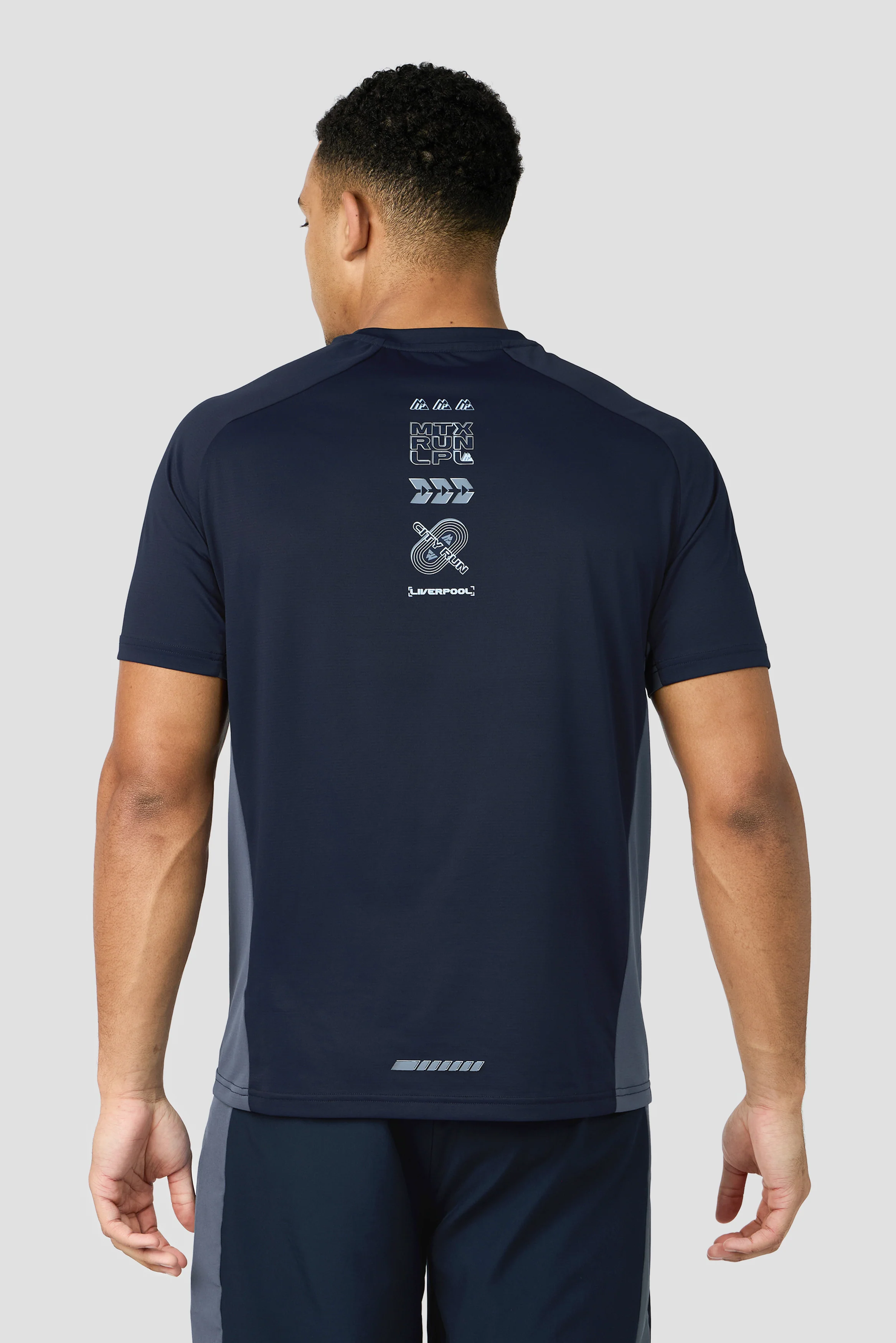 MTX Run City Liverpool T-Shirt - Midnight Blue/Greyed Indigo - Image 2